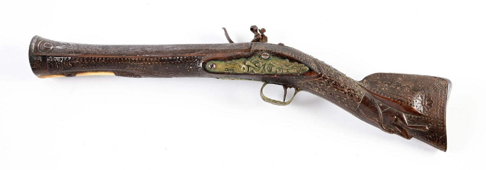 (A) MIDDLE EASTERN FLINTLOCK DAG. - 2