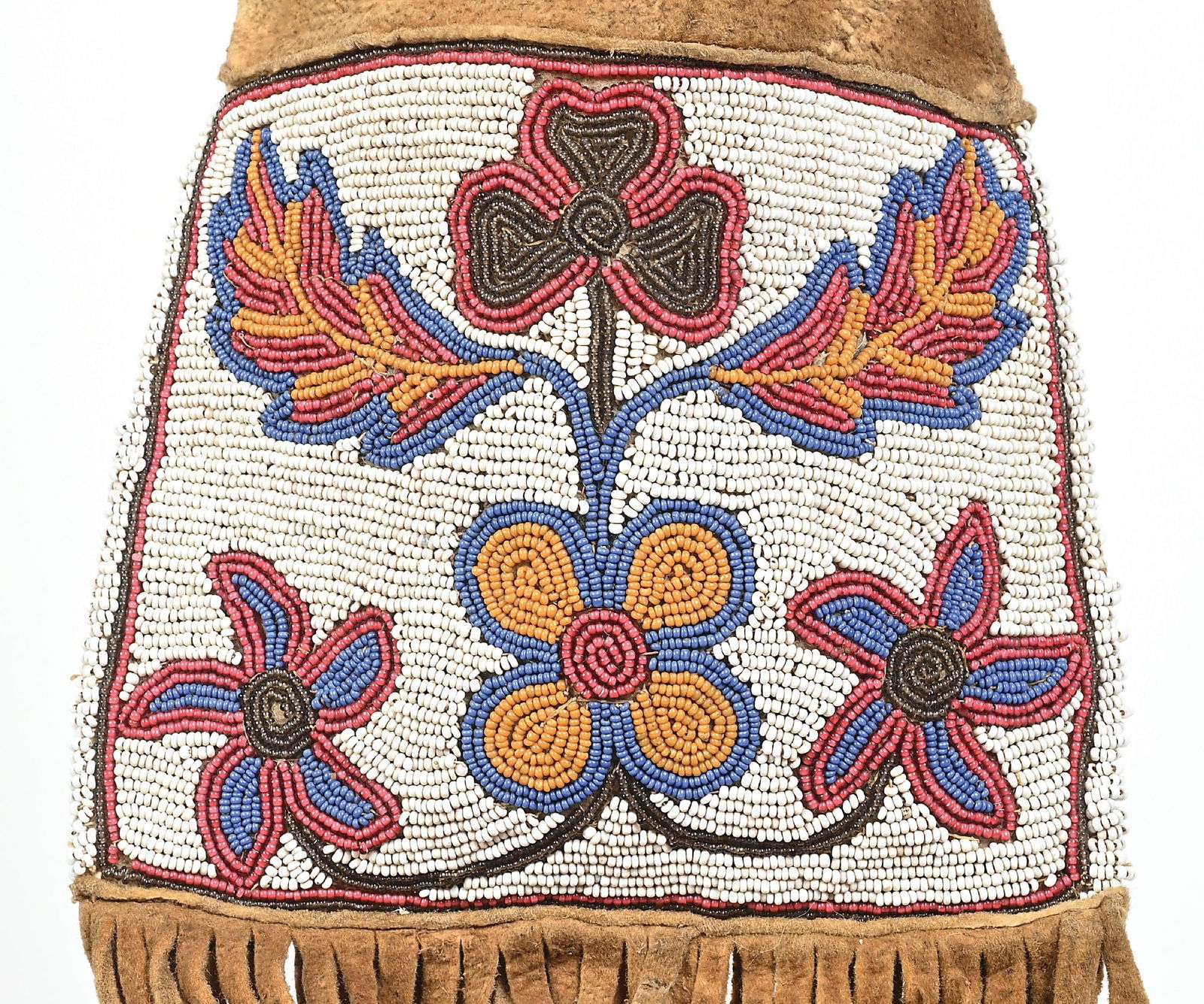 CREE BEADED PIPE BAG - 3