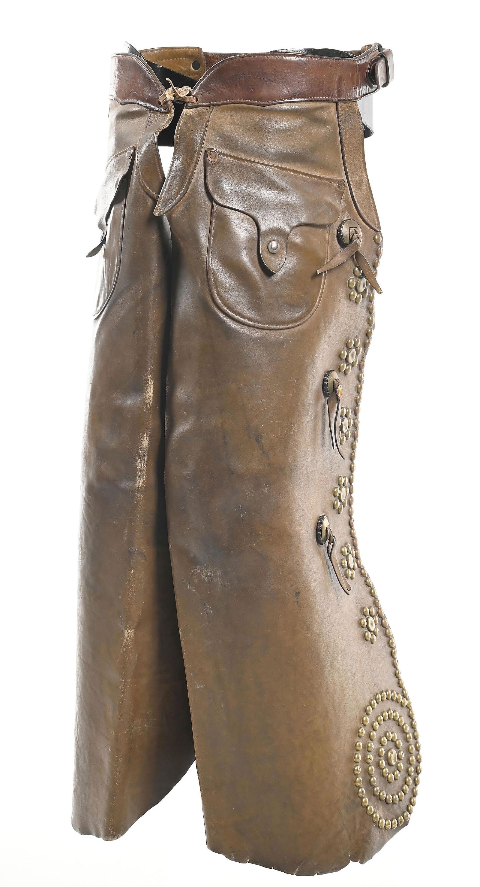 H. H. HEISER STUDDED CHAPS - 3