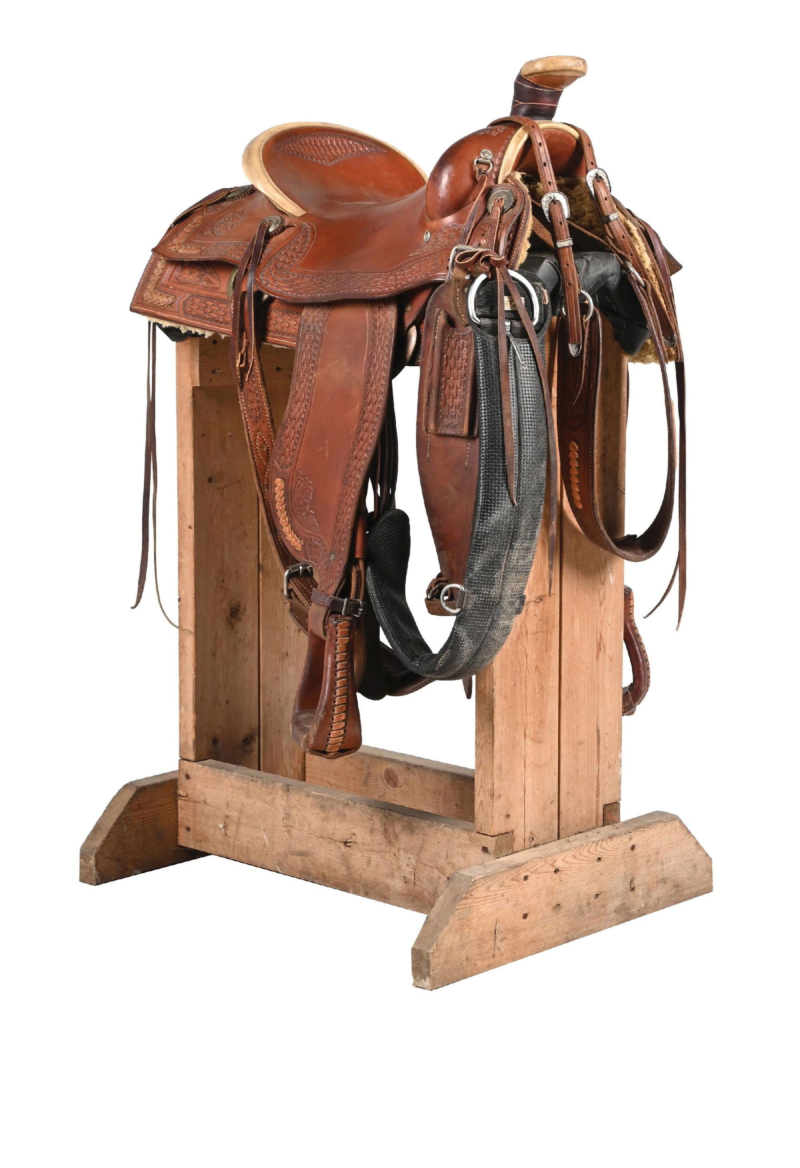 J.J. CROFT CUSTOM WESTERN SADDLE (1 of 3)