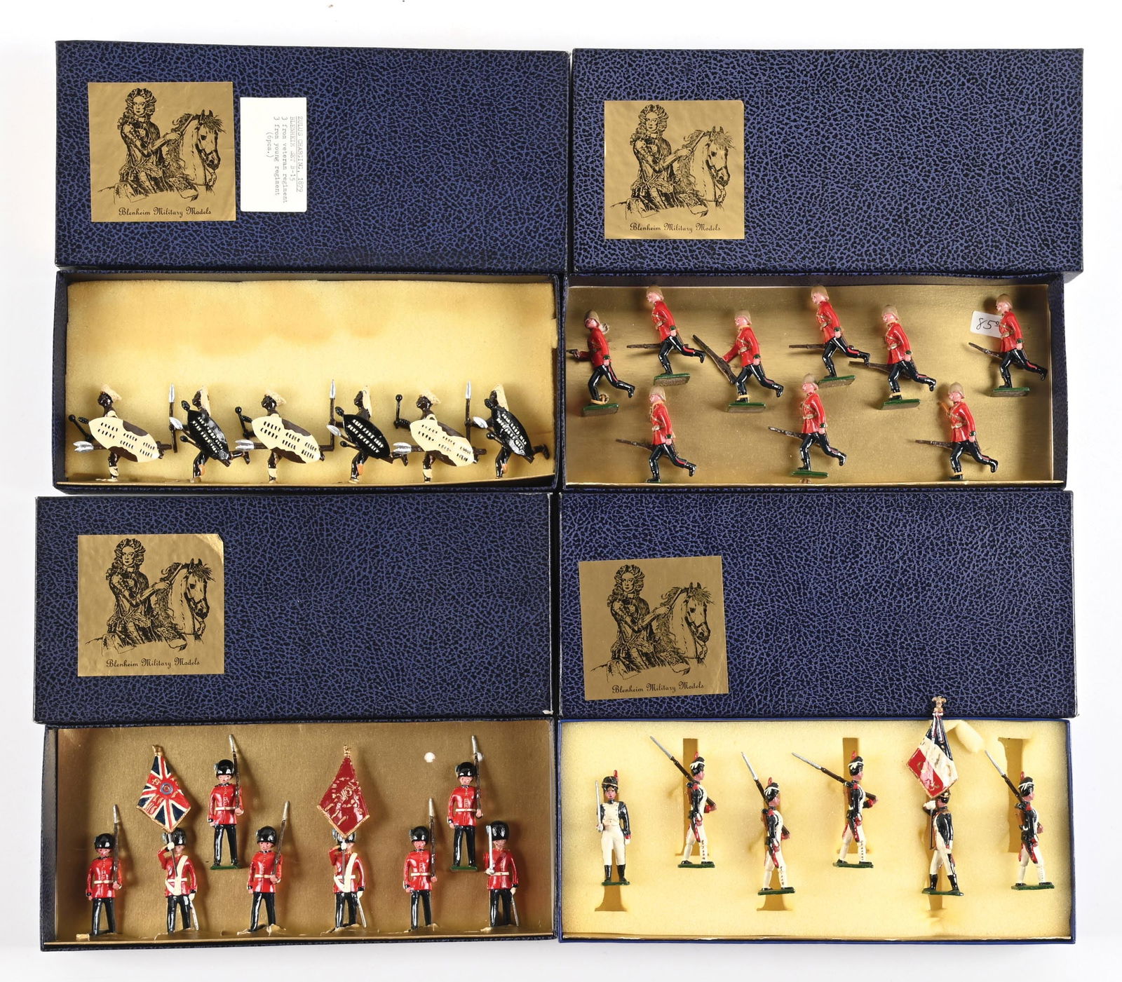 LOT OF 4: BLENHEIM SETS IN BOXES (1 of 2)