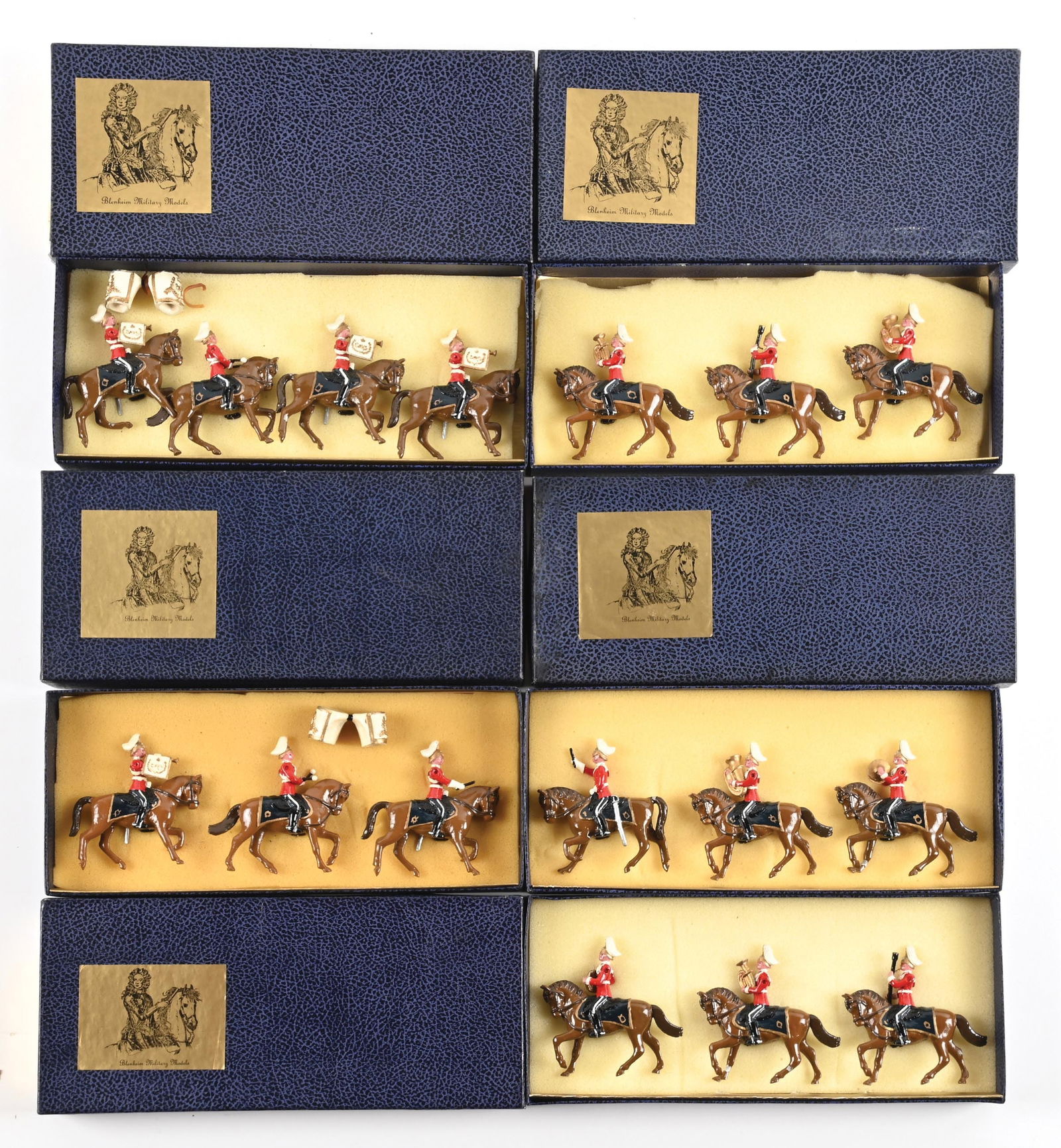 LOT OF 5: BLENHEIM SETS IN BOXES (1 of 2)