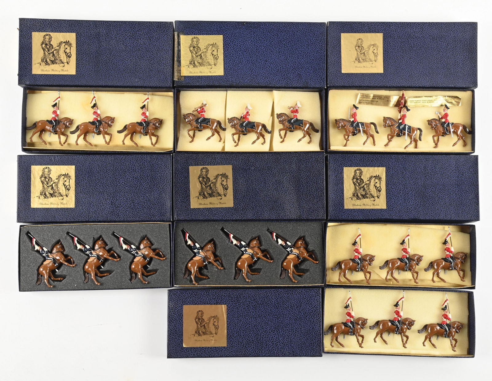 LOT OF 7: BLENHEIM SETS IN BOXES (1 of 2)