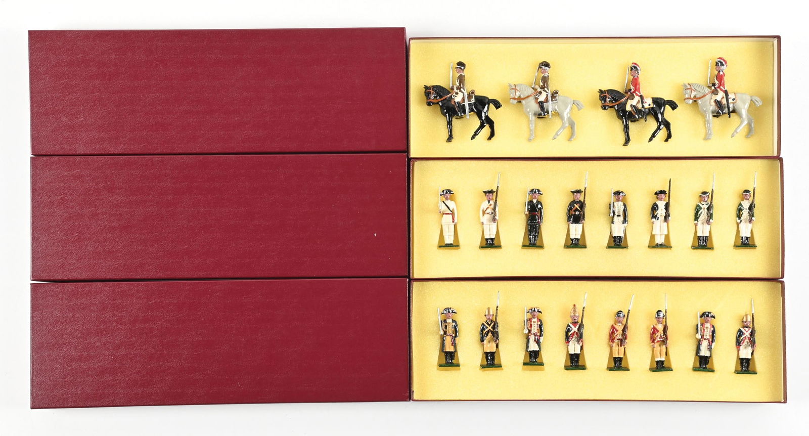 LOT OF 3: TOY SOLDIERS SETS IN BOXES (1 of 1)