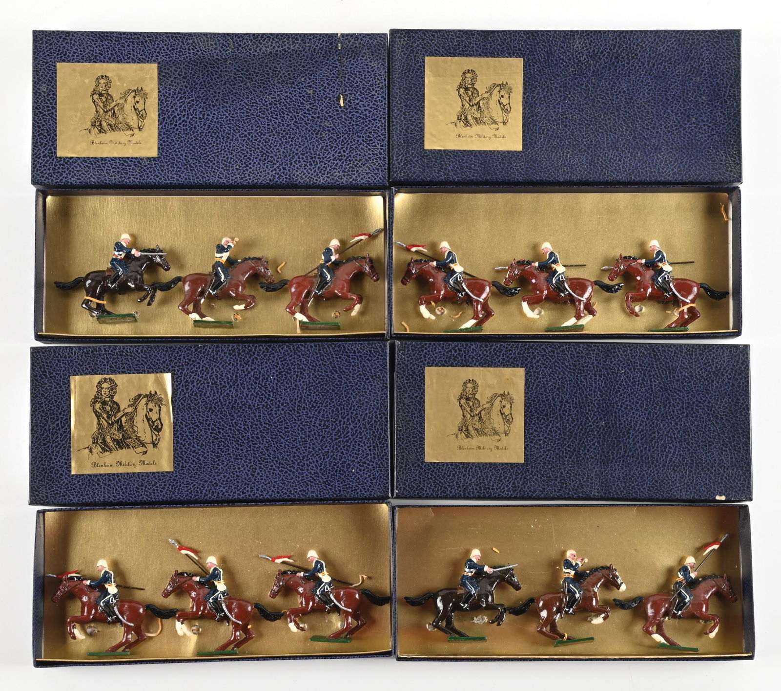 LOT OF 4: BLENHEIM SETS IN BOXES (1 of 2)