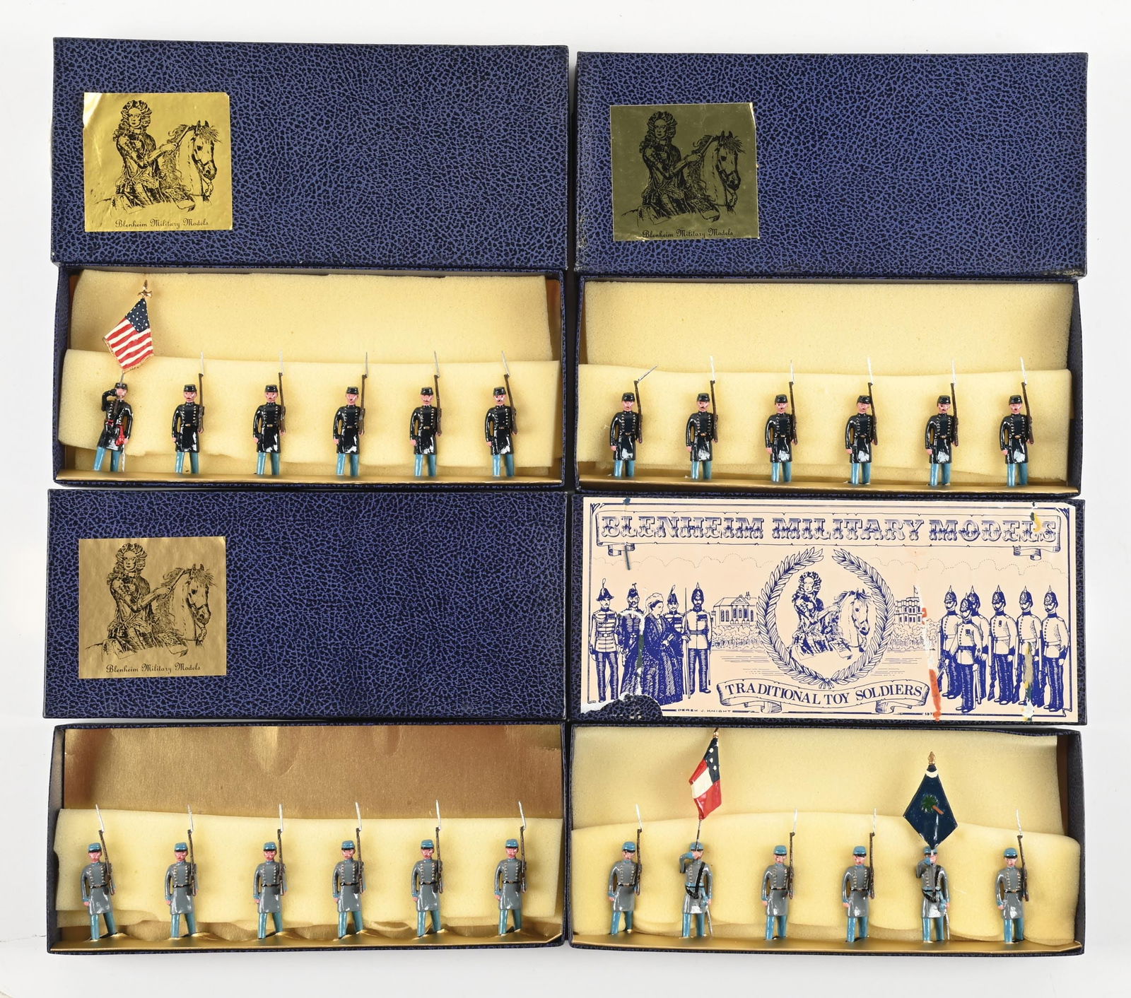 LOT OF 4: BLENHEIM SETS IN BOXES (1 of 2)