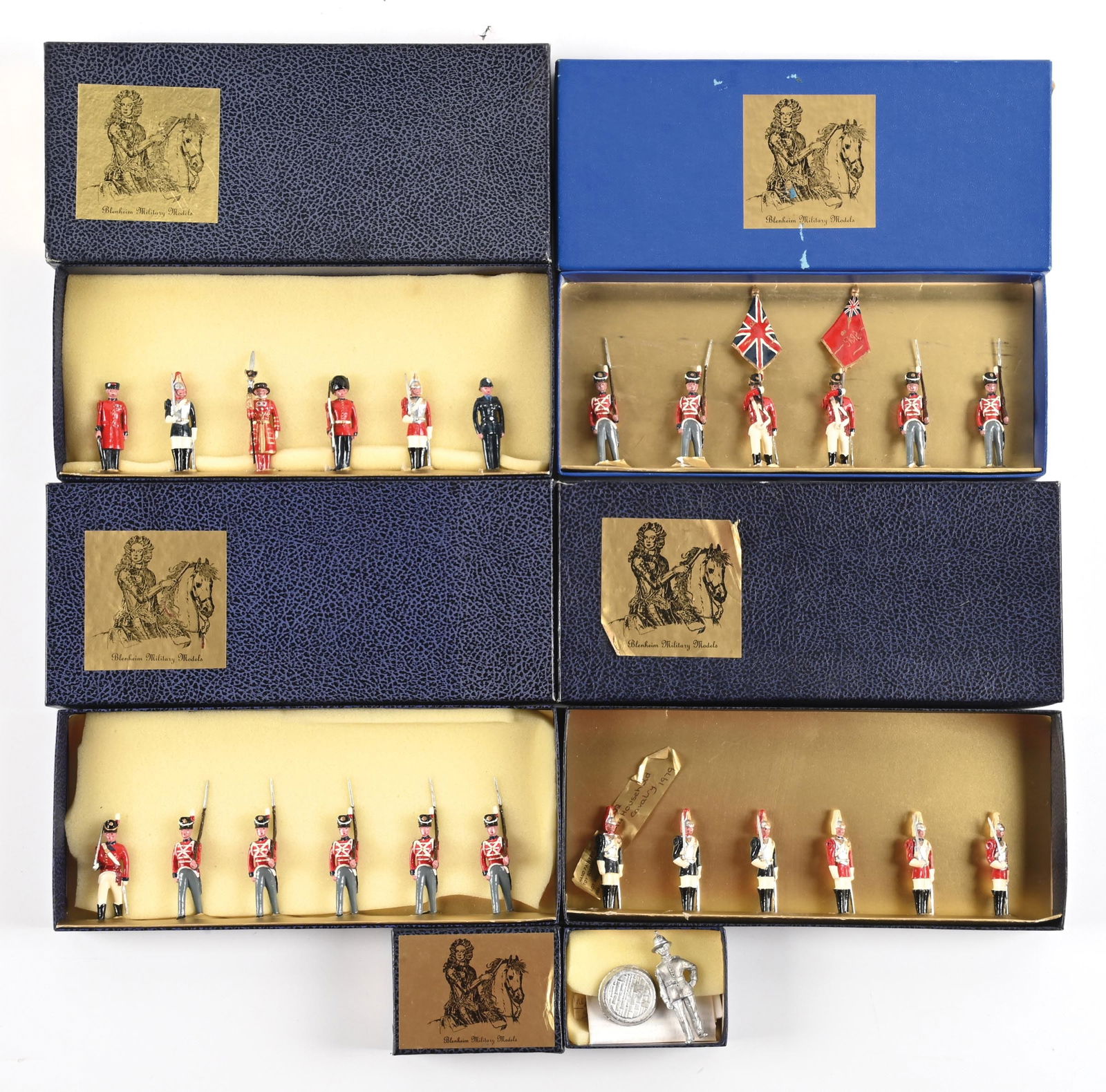 LOT OF 5: BLENHEIM SETS IN BOXES (1 of 2)