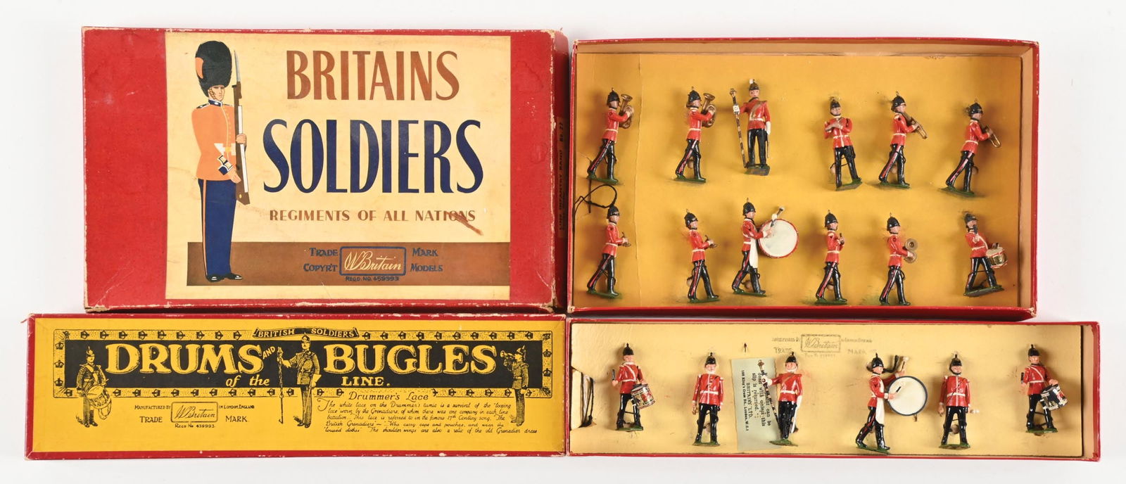 LOT OF 2: W. BRITAIN SETS IN BOXES (1 of 2)