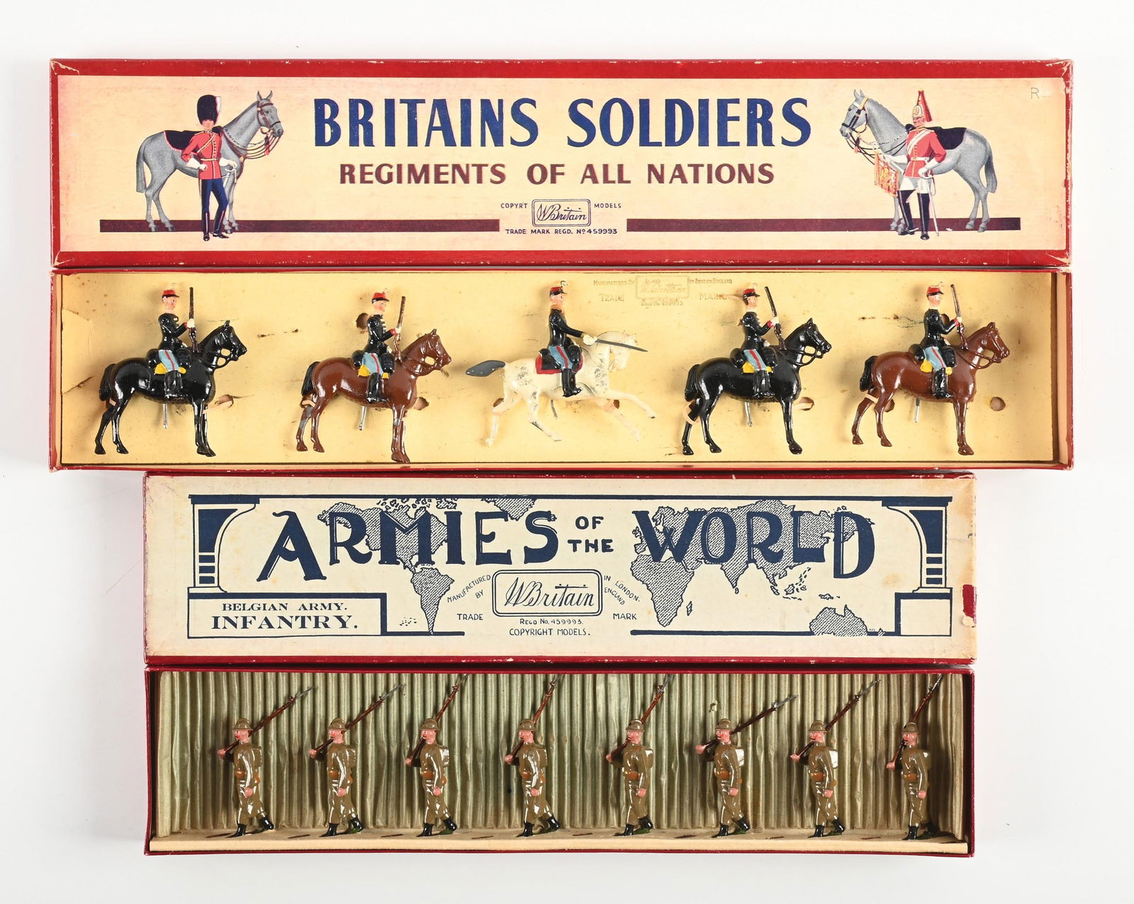 LOT OF 2: W. BRITAINS SETS IN BOXES (1 of 2)