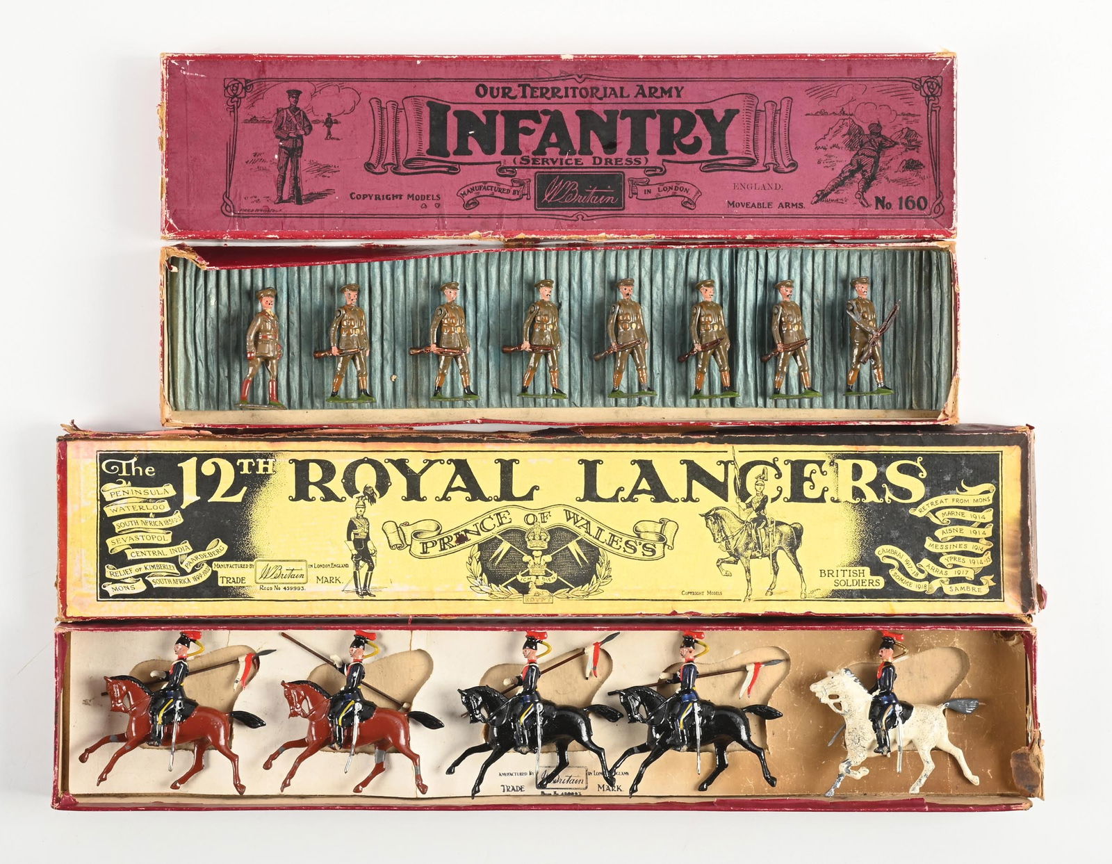 LOT OF 2: W. BRITAINS SETS IN BOXES (1 of 2)