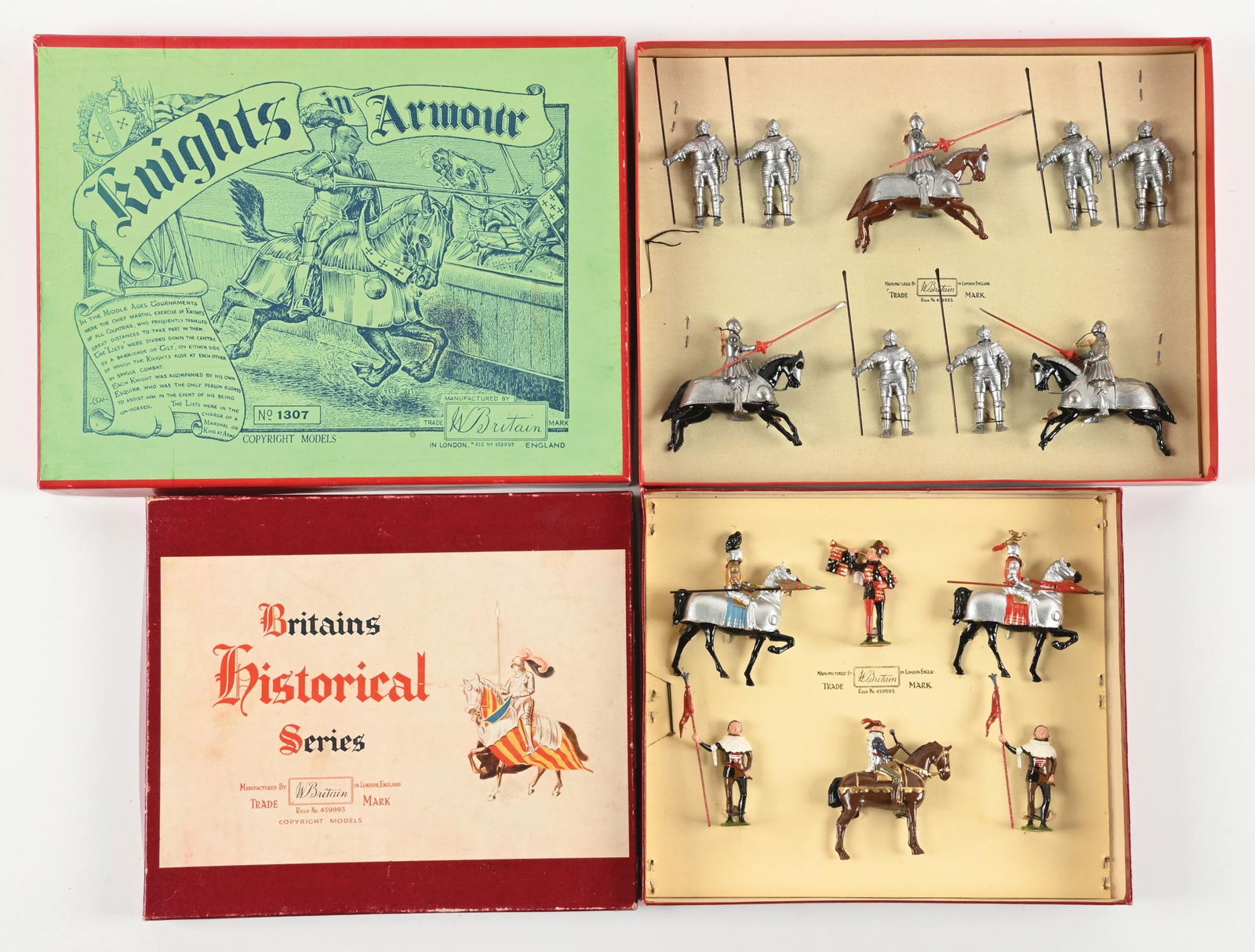 LOT OF 2: W. BRITAINS SETS IN BOXES (1 of 2)