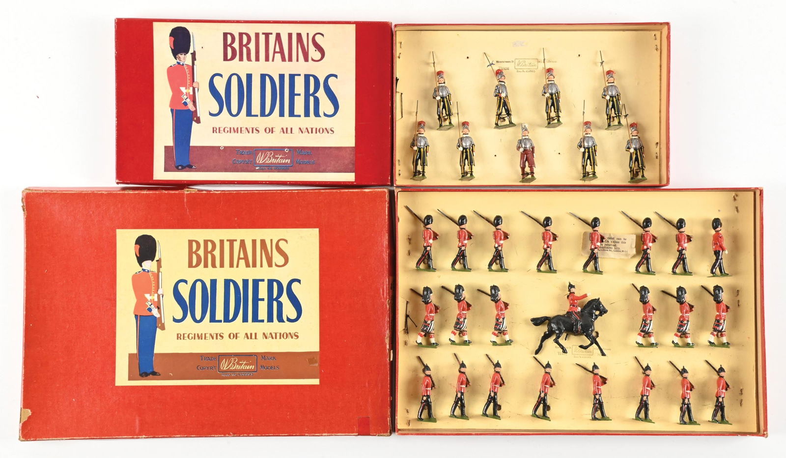 LOT OF 2: W. BRITAINS SETS IN BOXES (1 of 2)