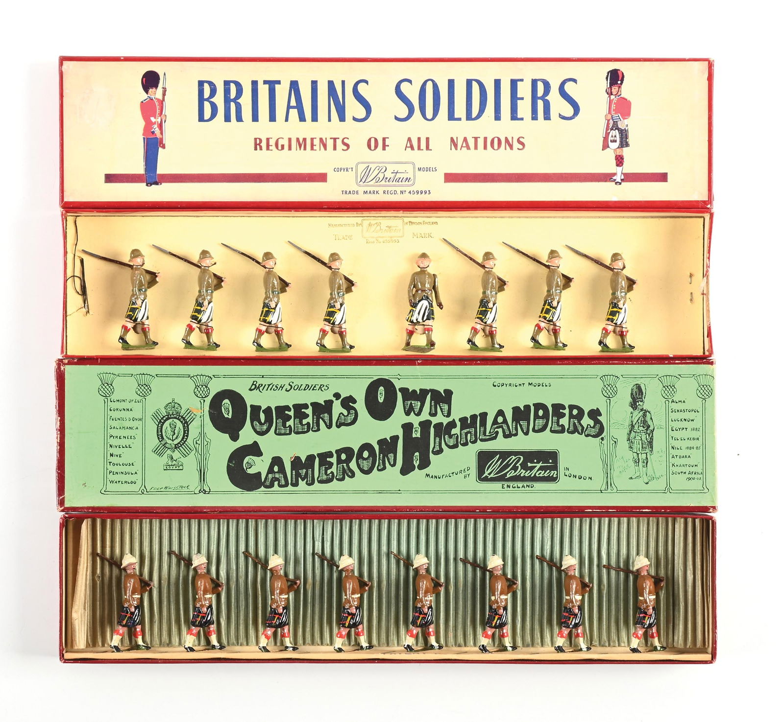 LOT OF 2: W. BRITIAN SETS IN BOXES (1 of 2)