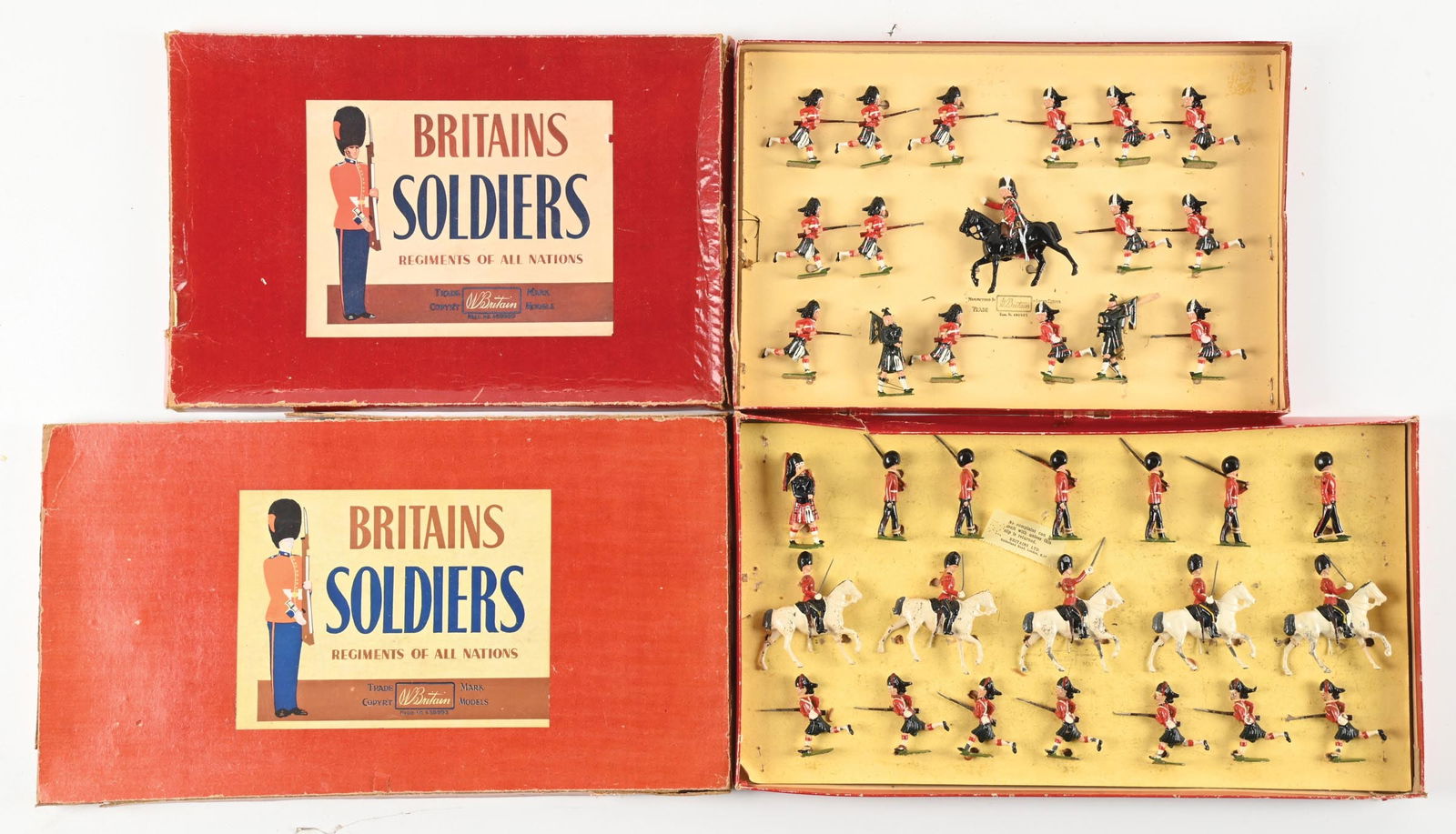 LOT OF 2: W. BRITAINS SETS IN BOXES (1 of 2)