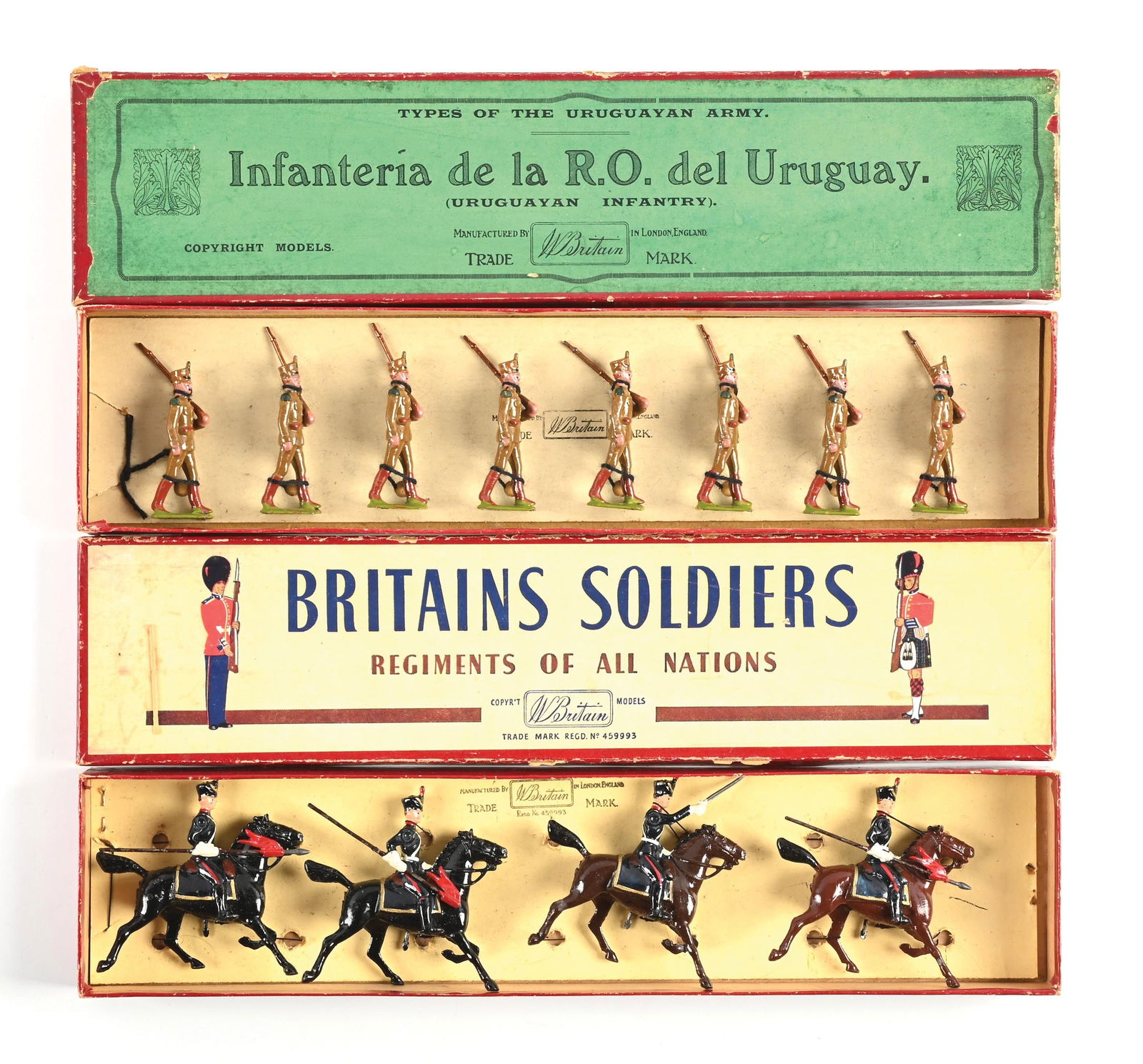 LOT OF 2: W. BRITAIN SETS IN BOXES (1 of 2)