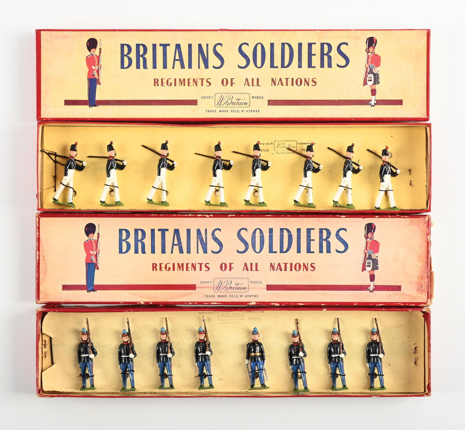 LOT OF 2: W. BRITAIN SETS IN BOXES (1 of 2)