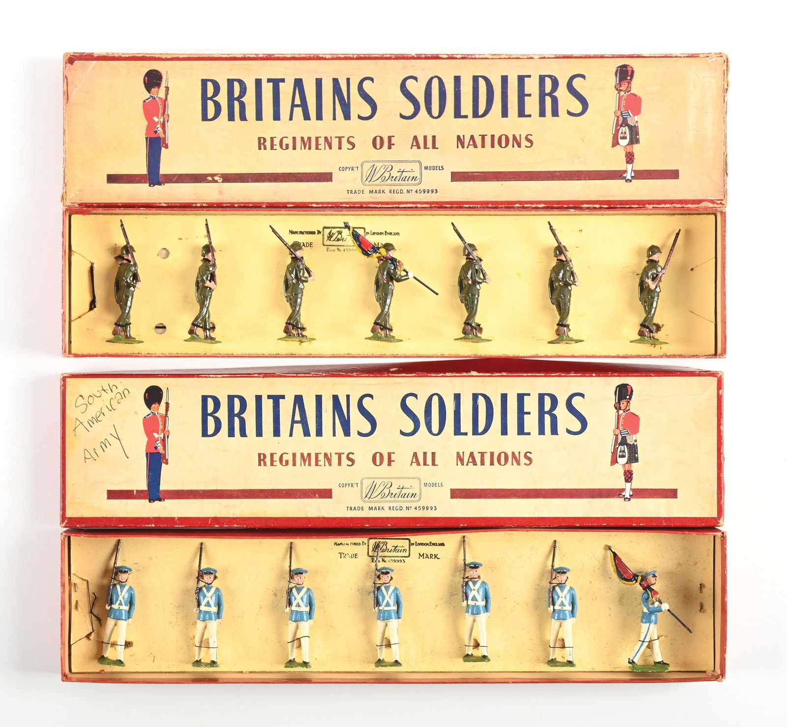 LOT OF 2: W. BRITAIN SETS IN BOXES (1 of 2)