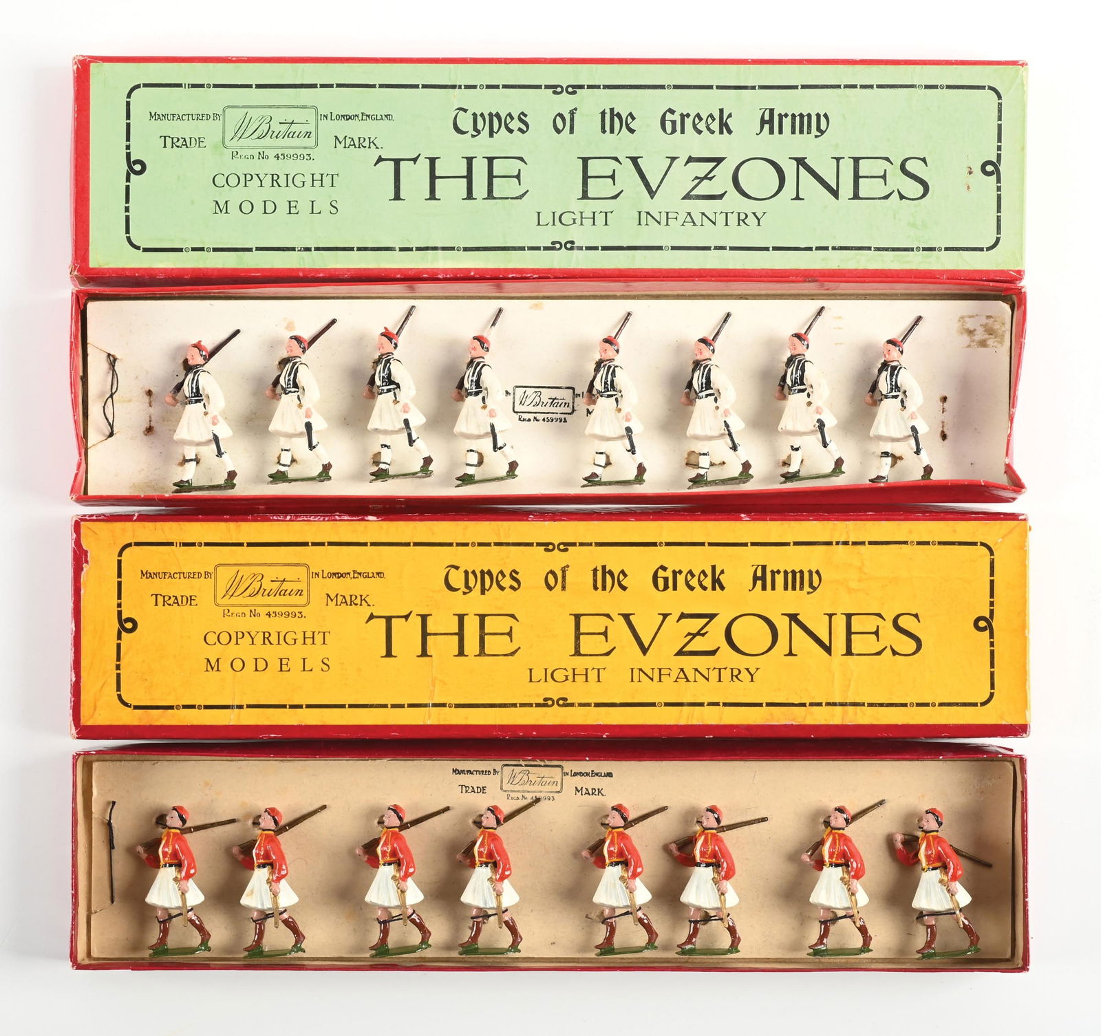 LOT OF 2: W. BRITAIN SETS IN BOXES (1 of 2)