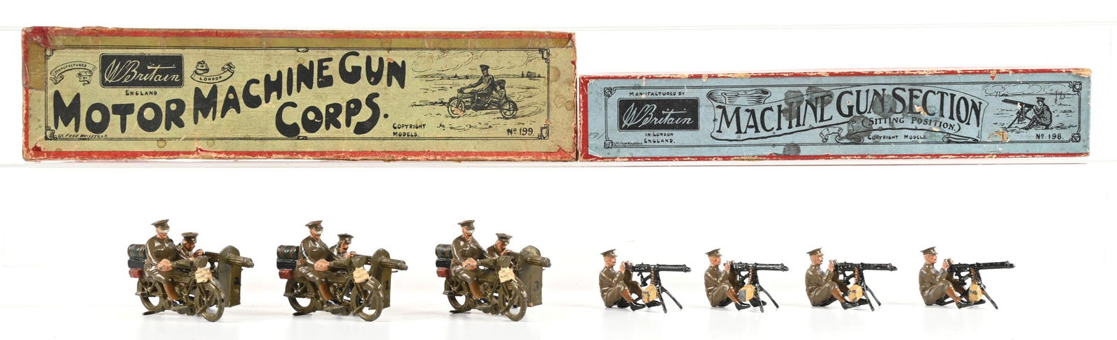 LOT OF 2: W. BRITAIN SETS IN BOXES (1 of 2)