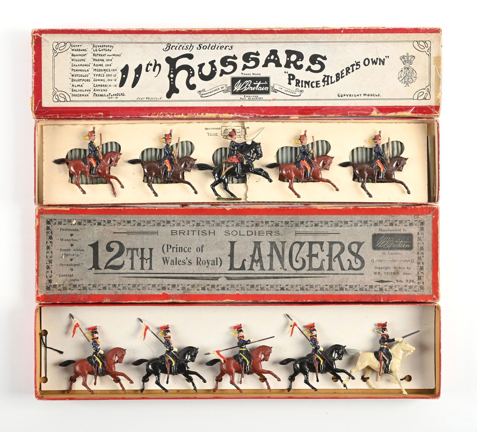 LOT OF 2: W. BRITAIN SETS IN BOXES (1 of 2)