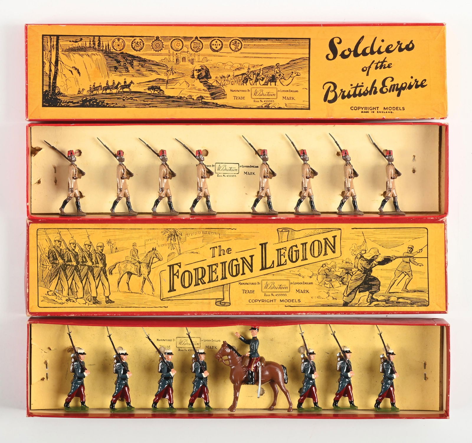 LOT OF 2: W. BRITIANS SETS IN BOXES (1 of 2)