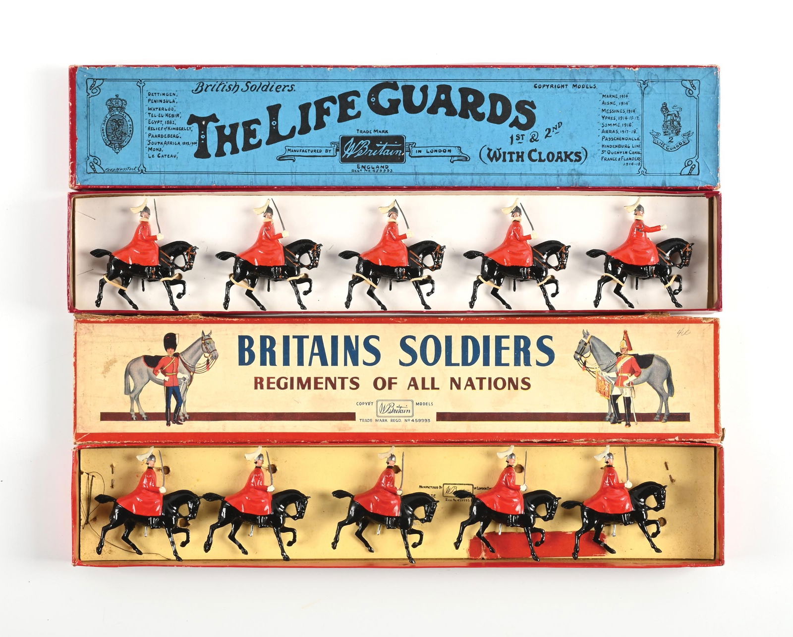 LOT OF 2: W. BRITAIN SETS IN BOXES (1 of 2)