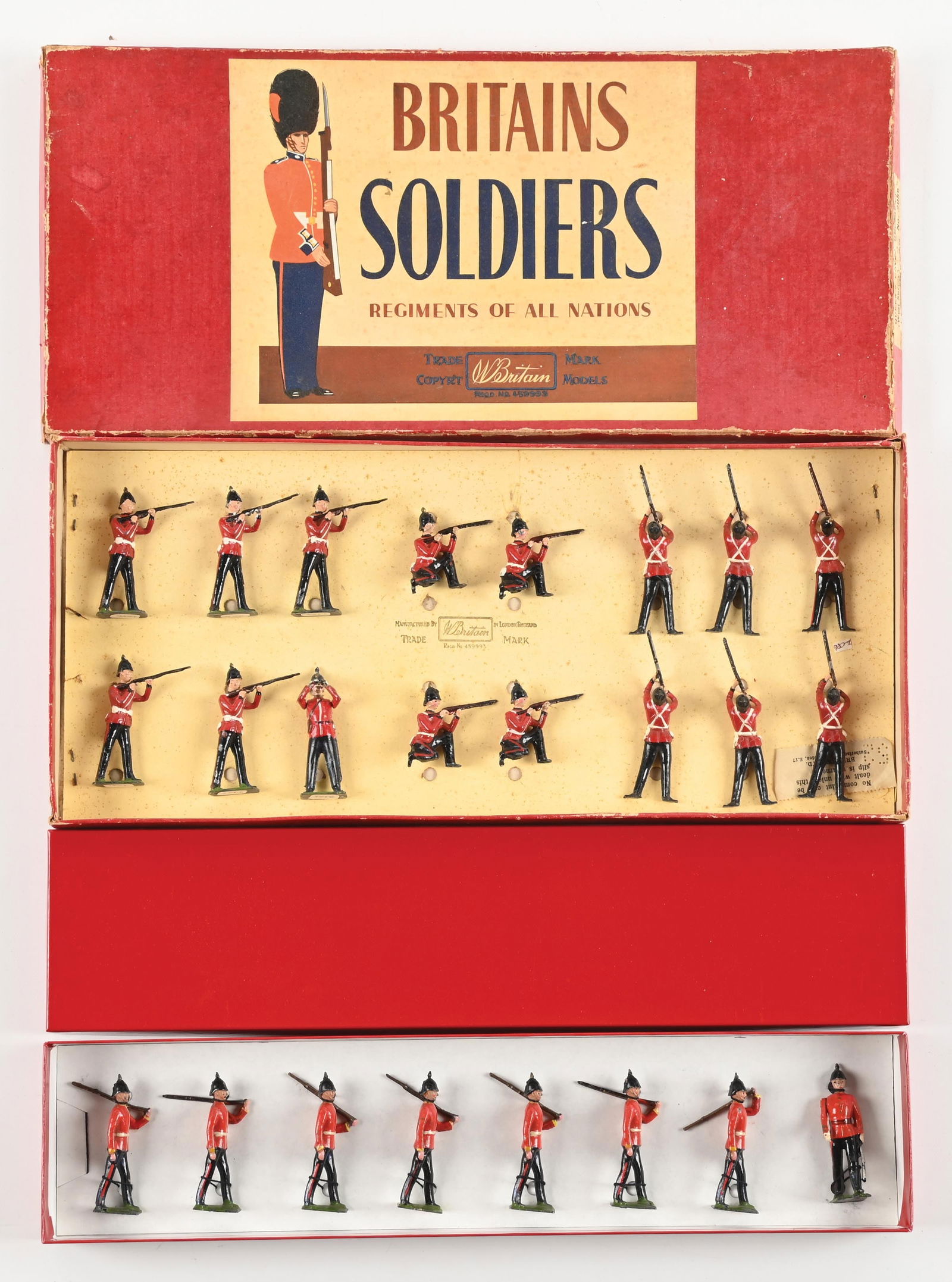 LOT OF 2: W. BRITAIN SETS IN BOXES (1 of 2)