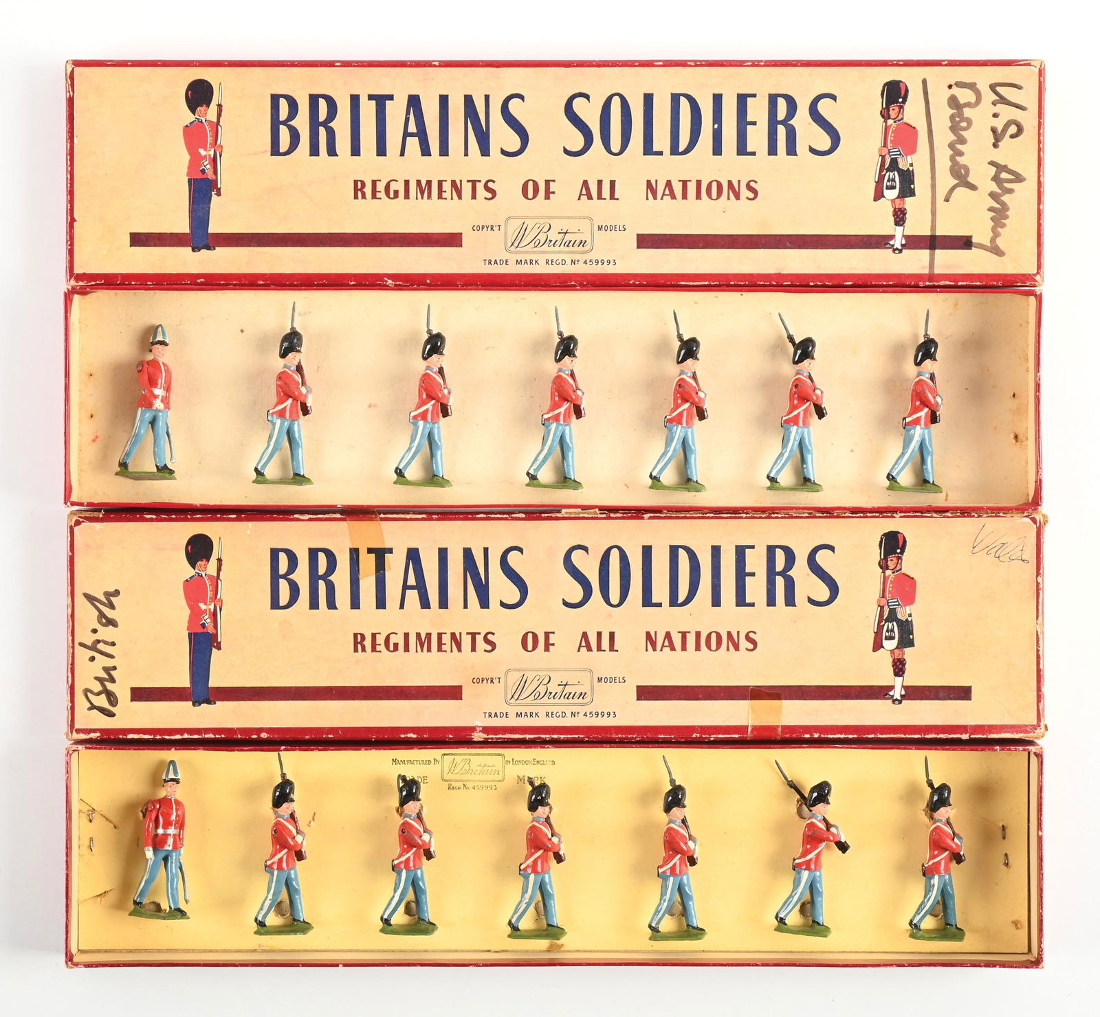 LOT OF 2: W. BRITAINS SETS IN BOXES (1 of 2)