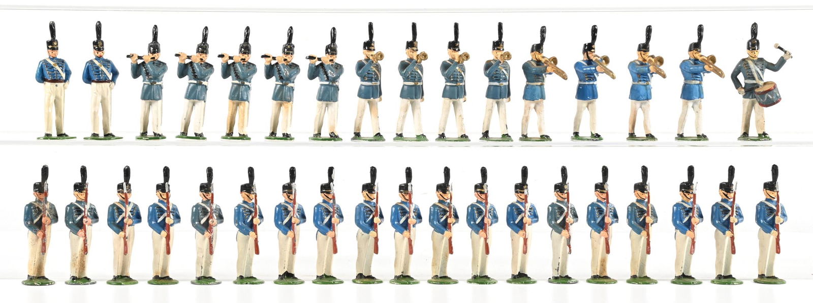 LOT OF 35: TIMPO WEST POINT CADET FIGURES (1 of 1)