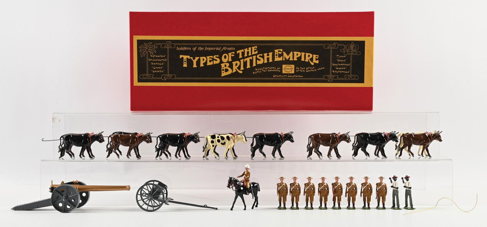 WM. HOCKER TYPES OF THE BRITISH EMPIRE NAVAL BRIGADE 4.7IN GUN & TEAM NO. 14 IN BOX (1 of 2)