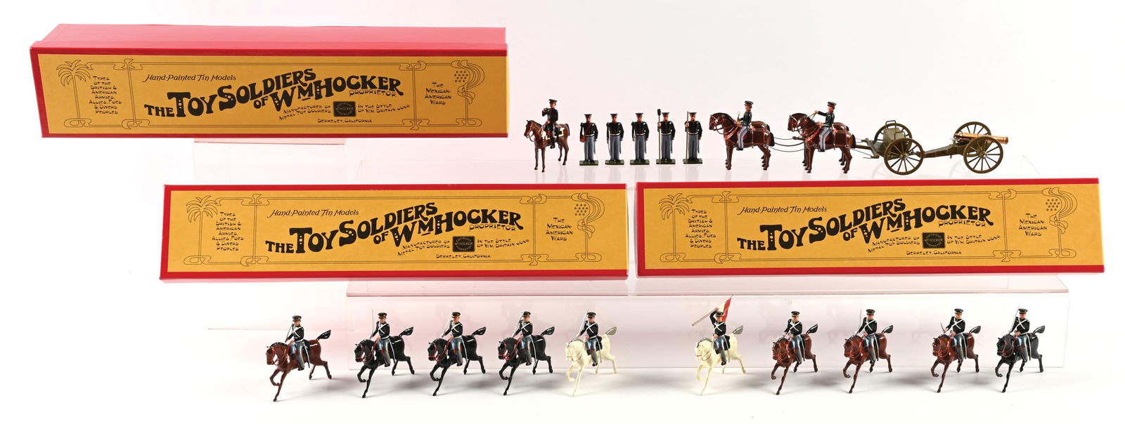 LOT OF 3: WILLIAM HOCKER TYPES OF THE MEXICAN-AMERICAN WARS (1 of 2)