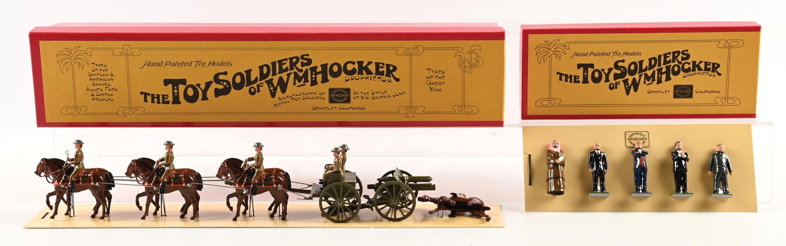 LOT OF 2: WILLIAM HOCKER TYPES OF THE GREAT WAR & FRATERNITY OF AUTOCRATS (1 of 2)