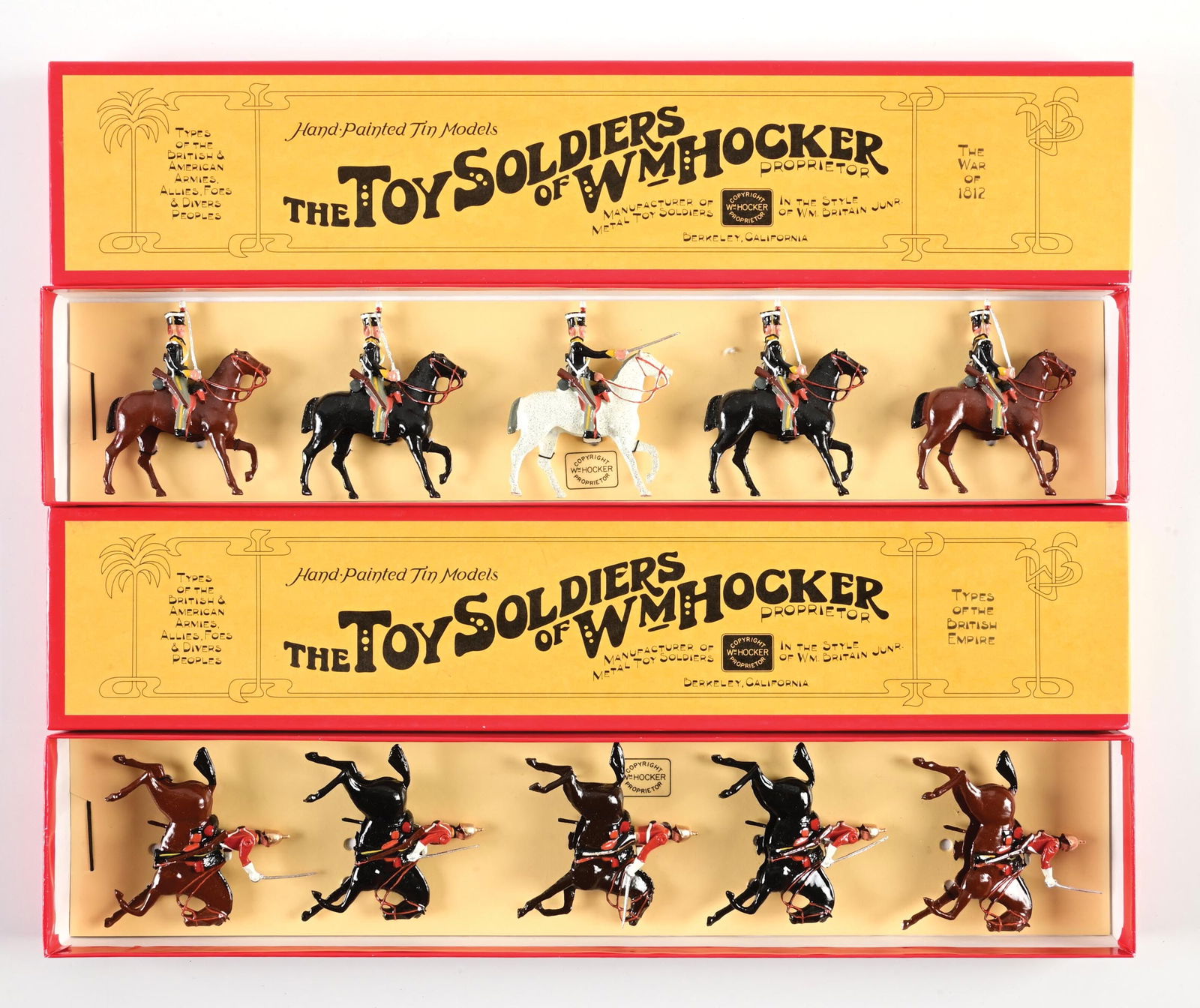 LOT OF 2: WM. HOCKER SETS IN BOXES (1 of 2)