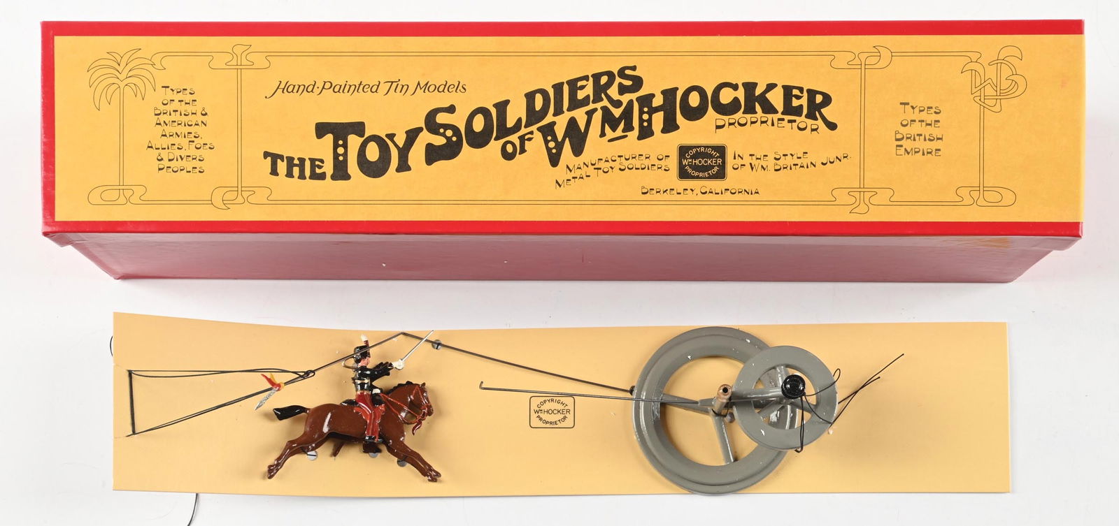 WM. HOCKER TYPES OF THE BRITISH EMPIRE LORD CARDIGAN UNDER FIRE NO. 43 IN BOX (1 of 2)