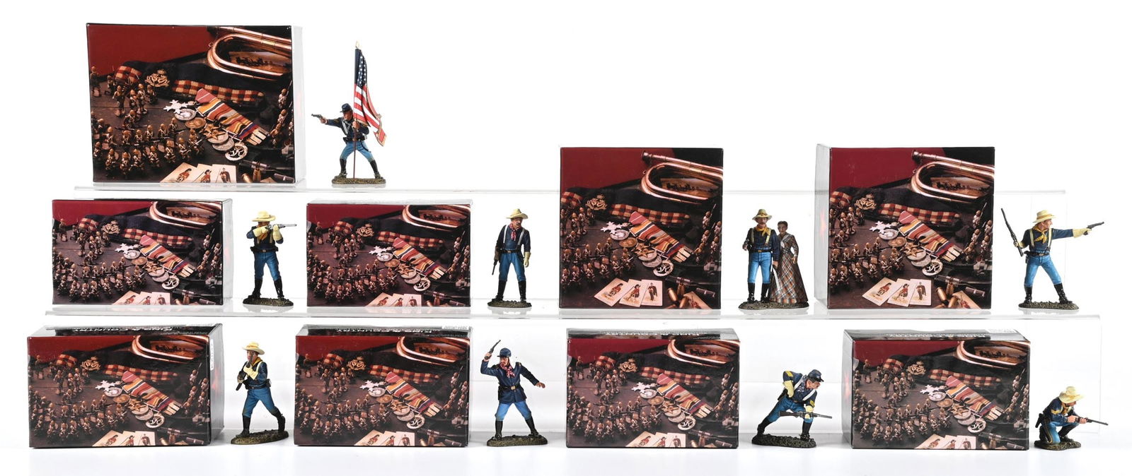 LOT OF 8: KING & COUNTRY KINGSX COLLECTOR'S CLUB JOHN FORD'S CAVALRY (1 of 2)