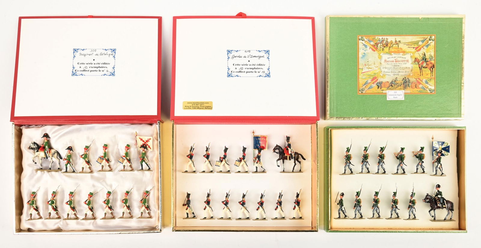 LOT OF 3: LUCOTTE SETS IN BOXES (1 of 3)