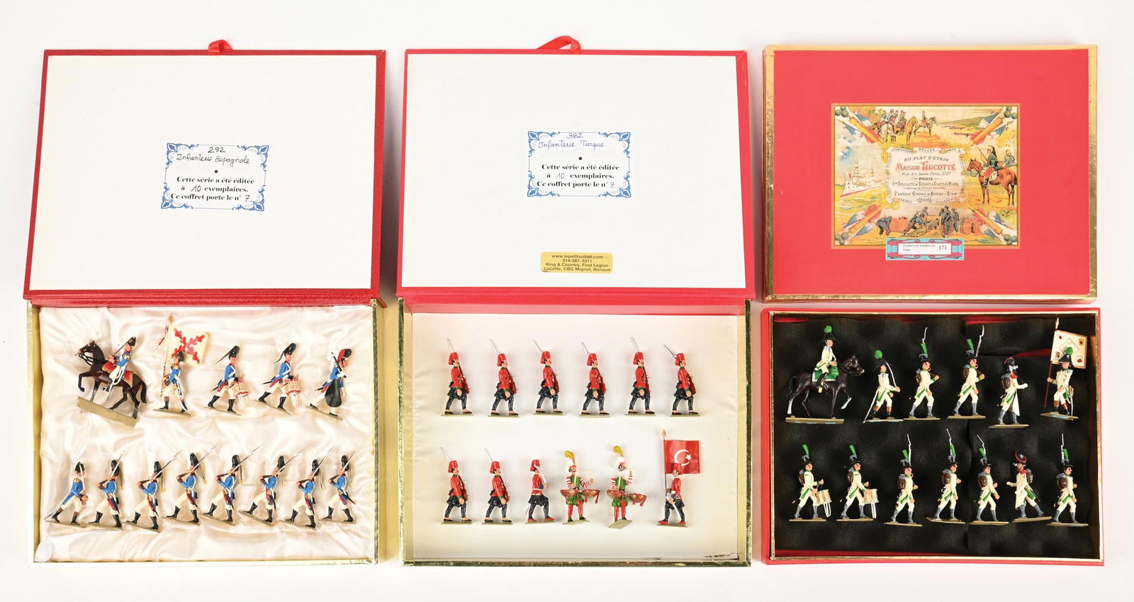 LOT OF 3: LUCOTTE SETS IN BOX (1 of 2)