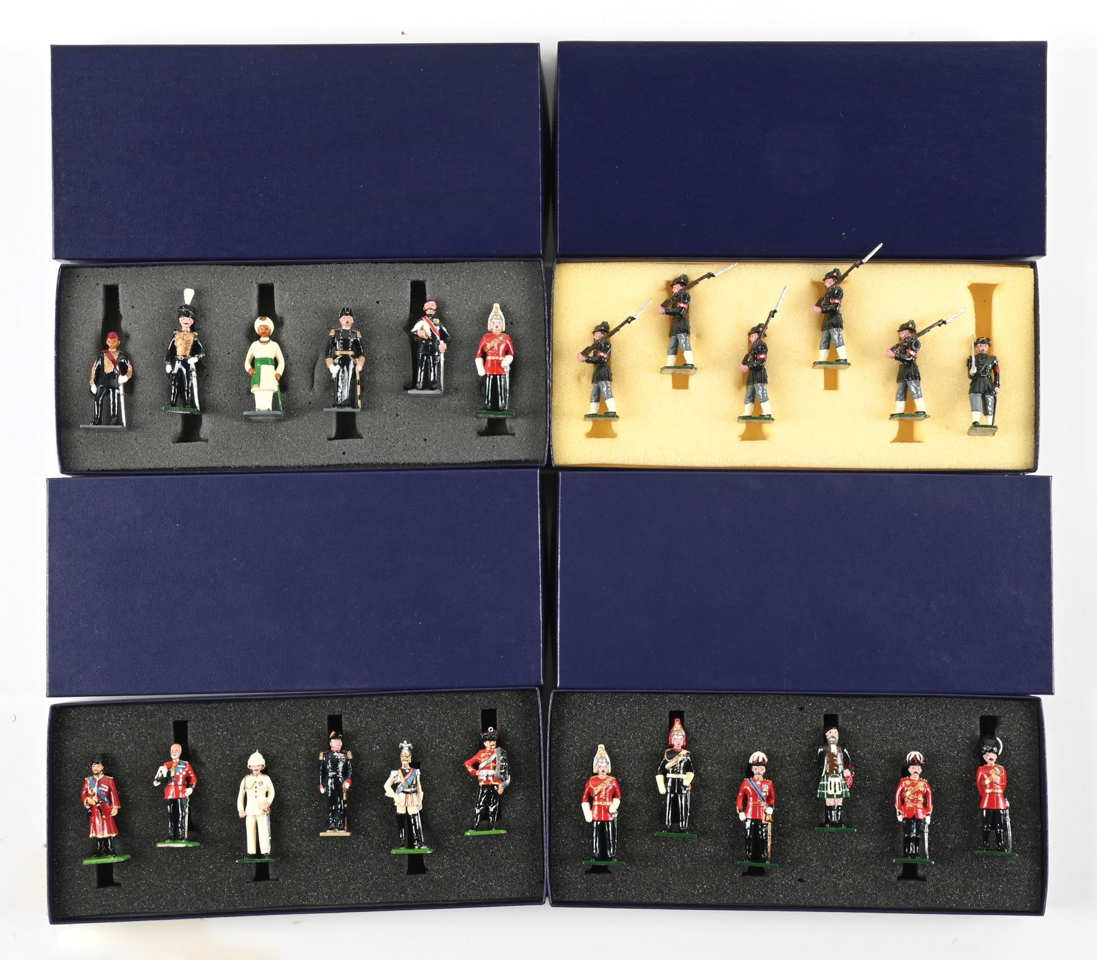 LOT OF 4: TOY SOLDIER SETS IN BOXES (1 of 1)