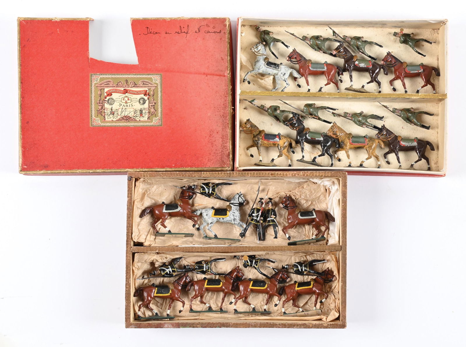 LOT OF 2: MIGNOT LANCERS SETS IN BOXES (1 of 1)