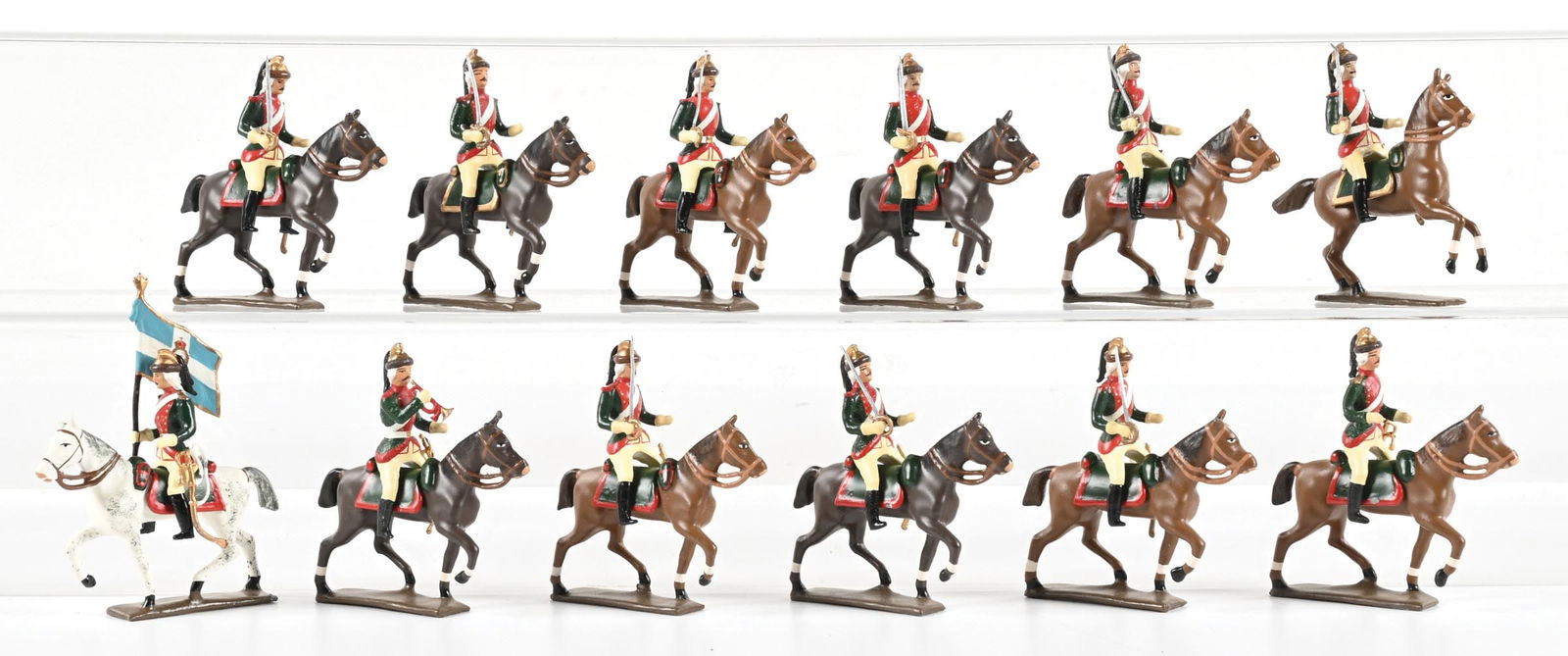 LOT OF 12: MIGNOT CUIRASSIERS (1 of 1)
