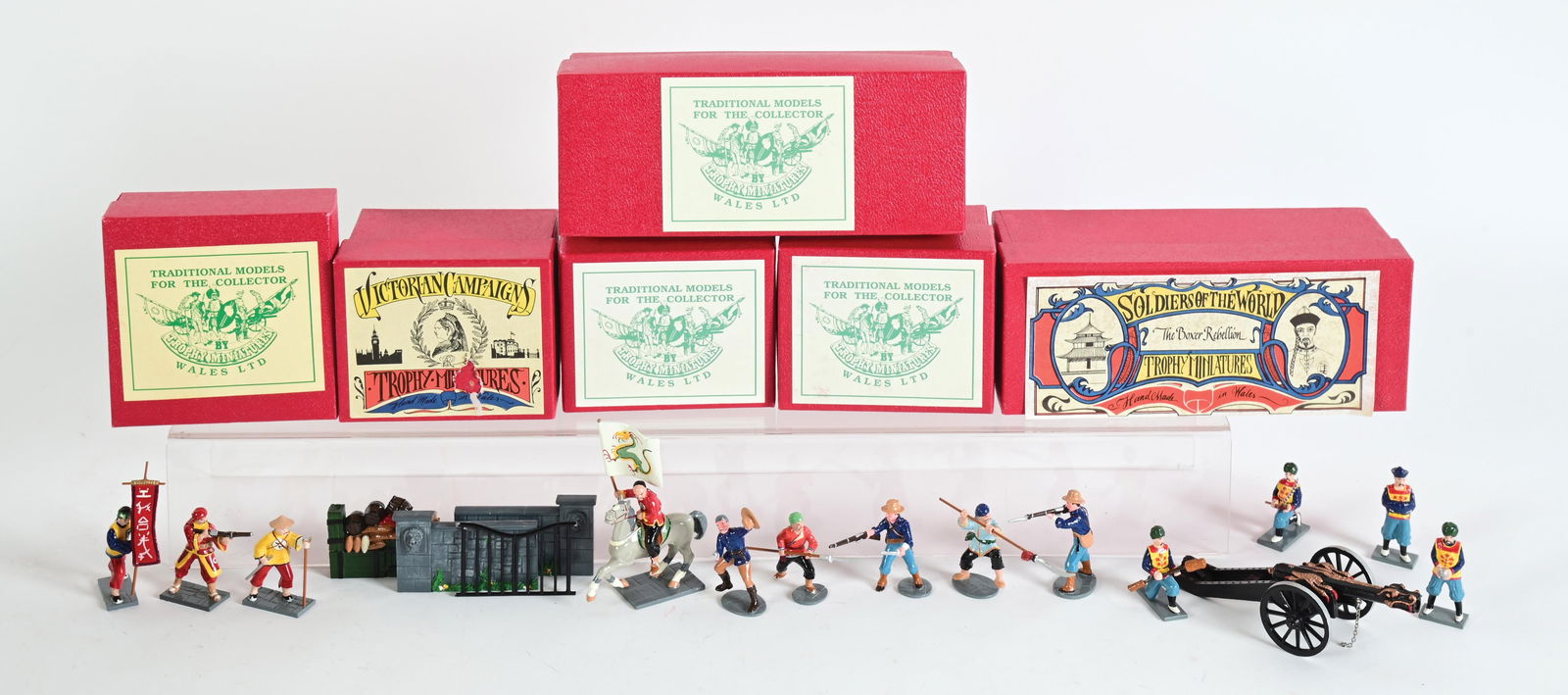 LOT OF 6: TROPHY BOXER REBELLION SETS IN BOXES (1 of 4)