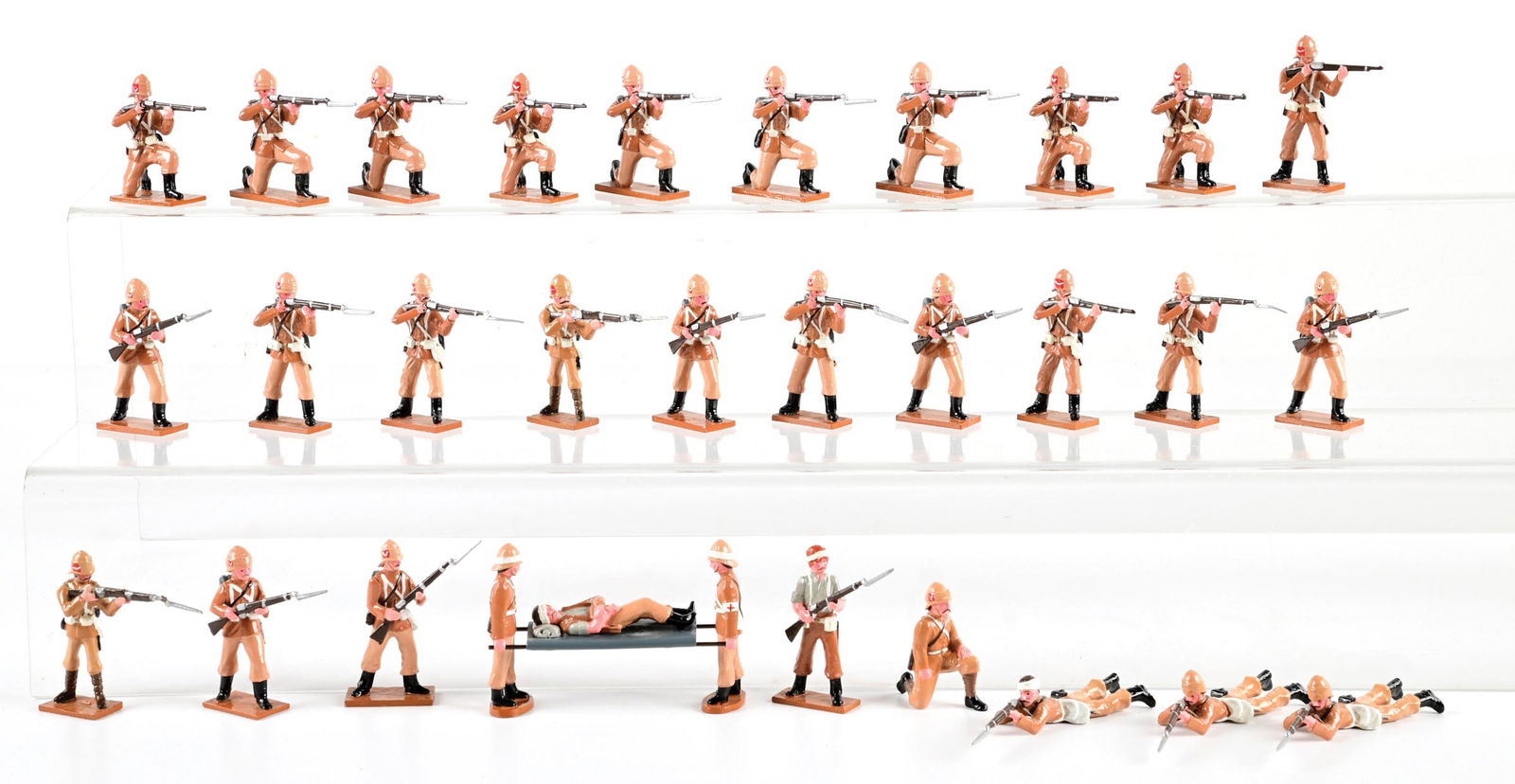 LARGE LOT OF LOOSE TROPHY SUDAN WARS FIGURES (1 of 3)