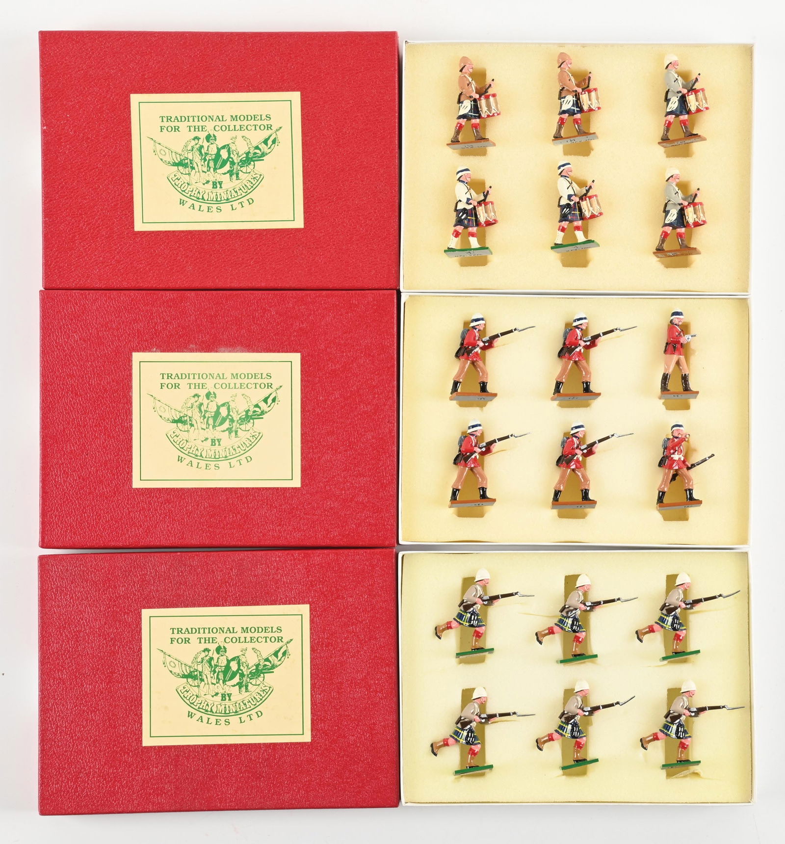 LOT OF 3: TROPHY SETS IN BOXES (1 of 2)