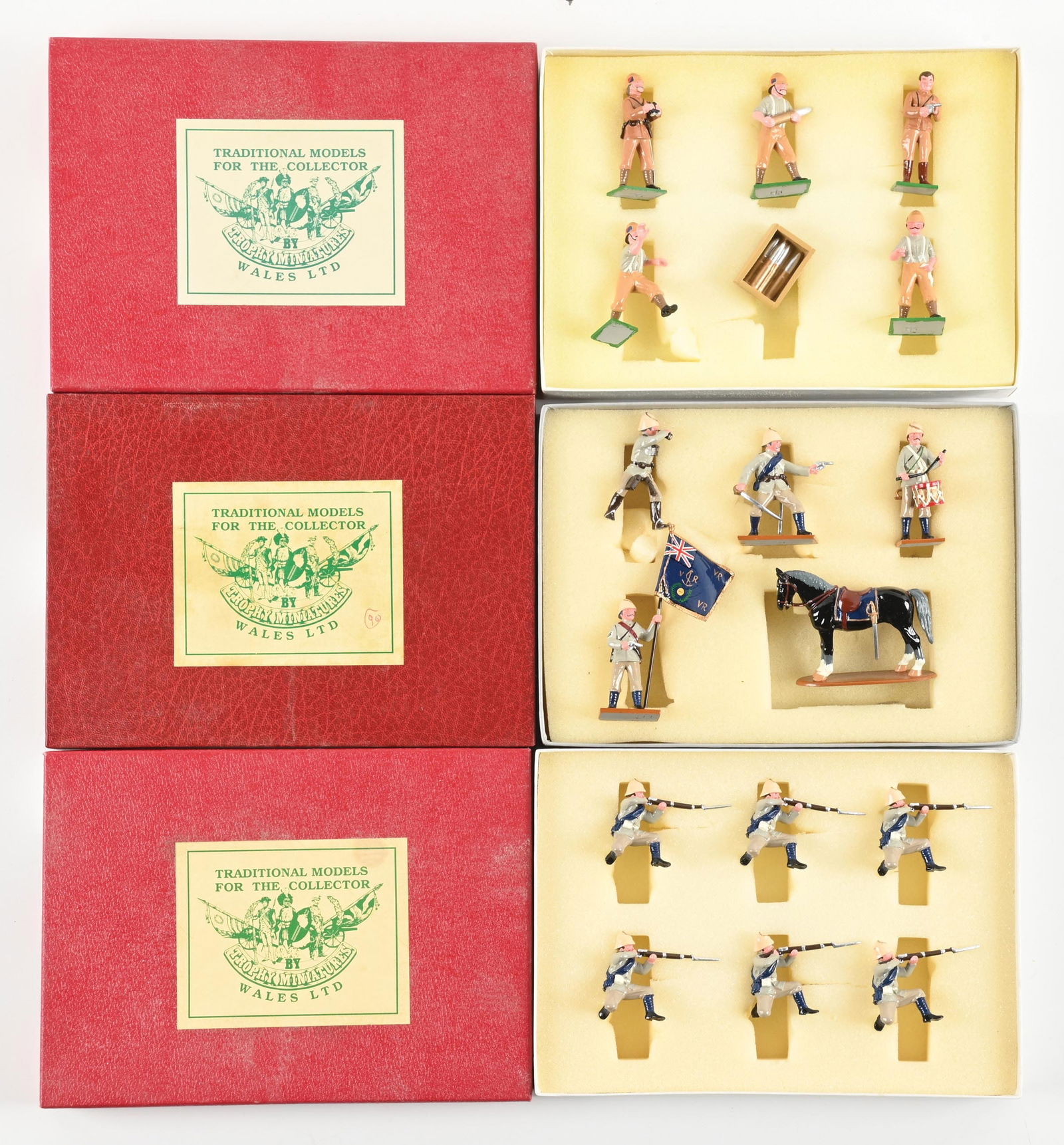 LOT OF 3: TROPHY SETS IN BOXES (1 of 2)