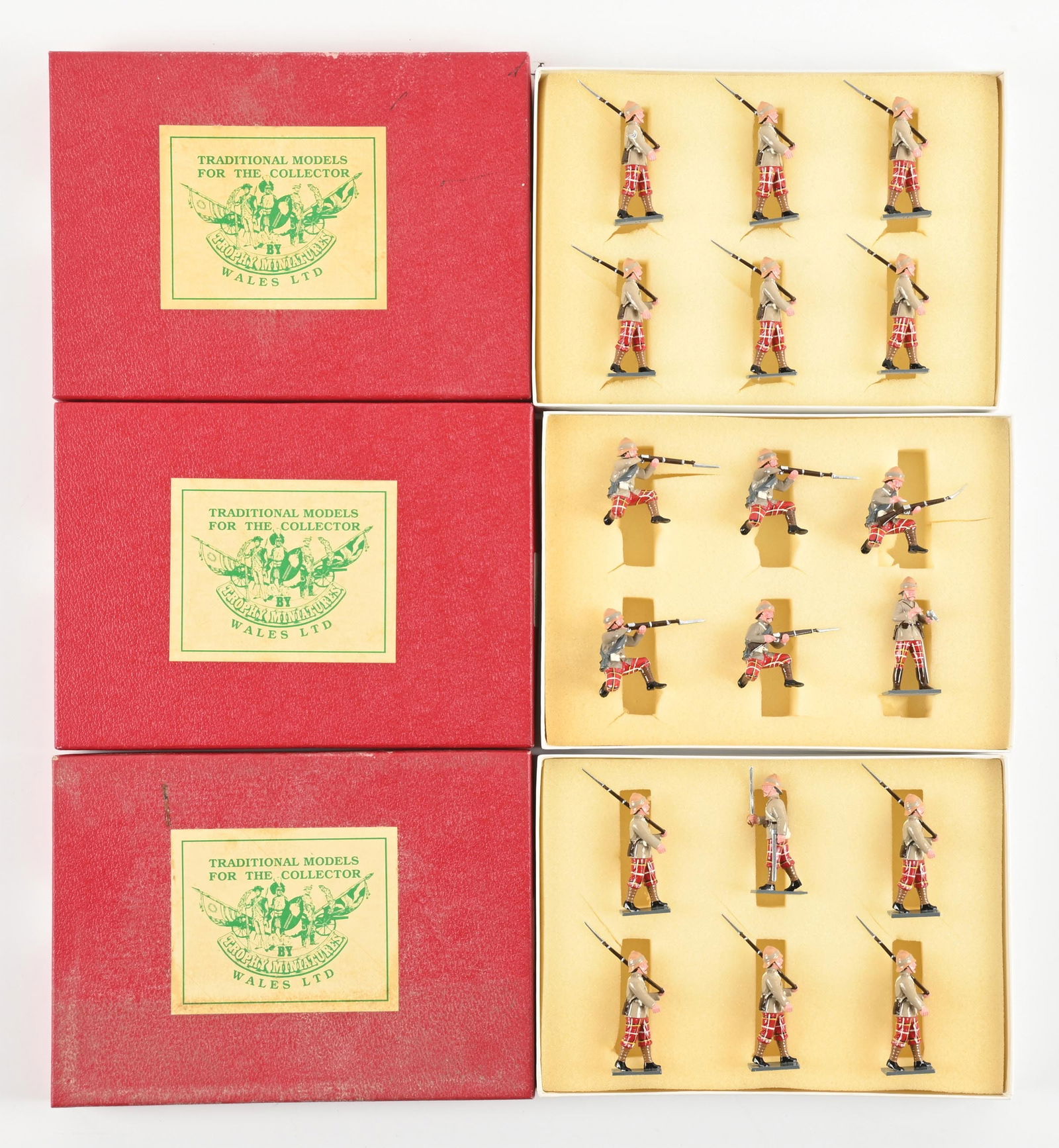 LOT OF 3: TROPHY SETS IN BOXES (1 of 2)