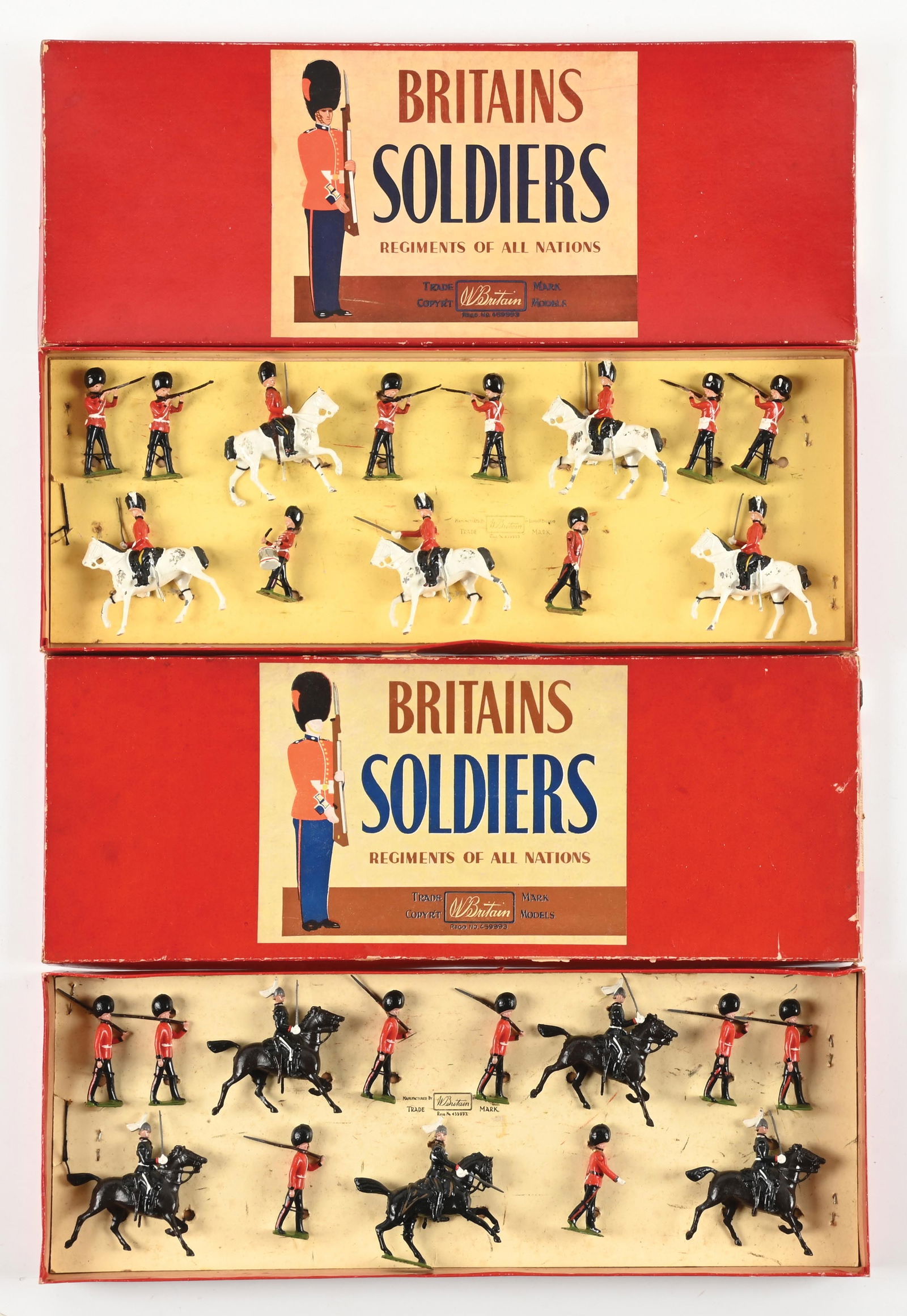 LOT OF 2: THE ROYAL SCOTS GREYS & GRENADIER GUARDS AND CANADIAN ARMS GOVERNOR GENERAL'S HORSE & FOOT (1 of 2)