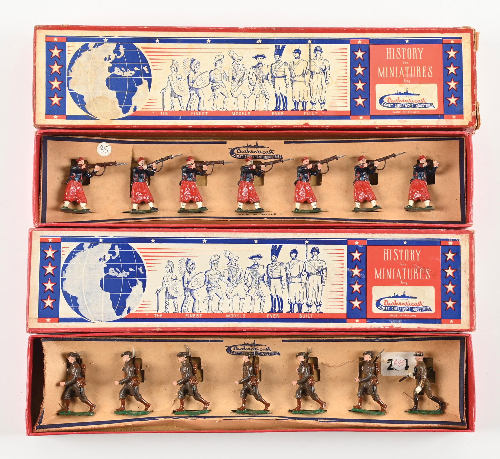 LOT OF 2: AUTHENTICAST SETS IN BOXES (1 of 2)