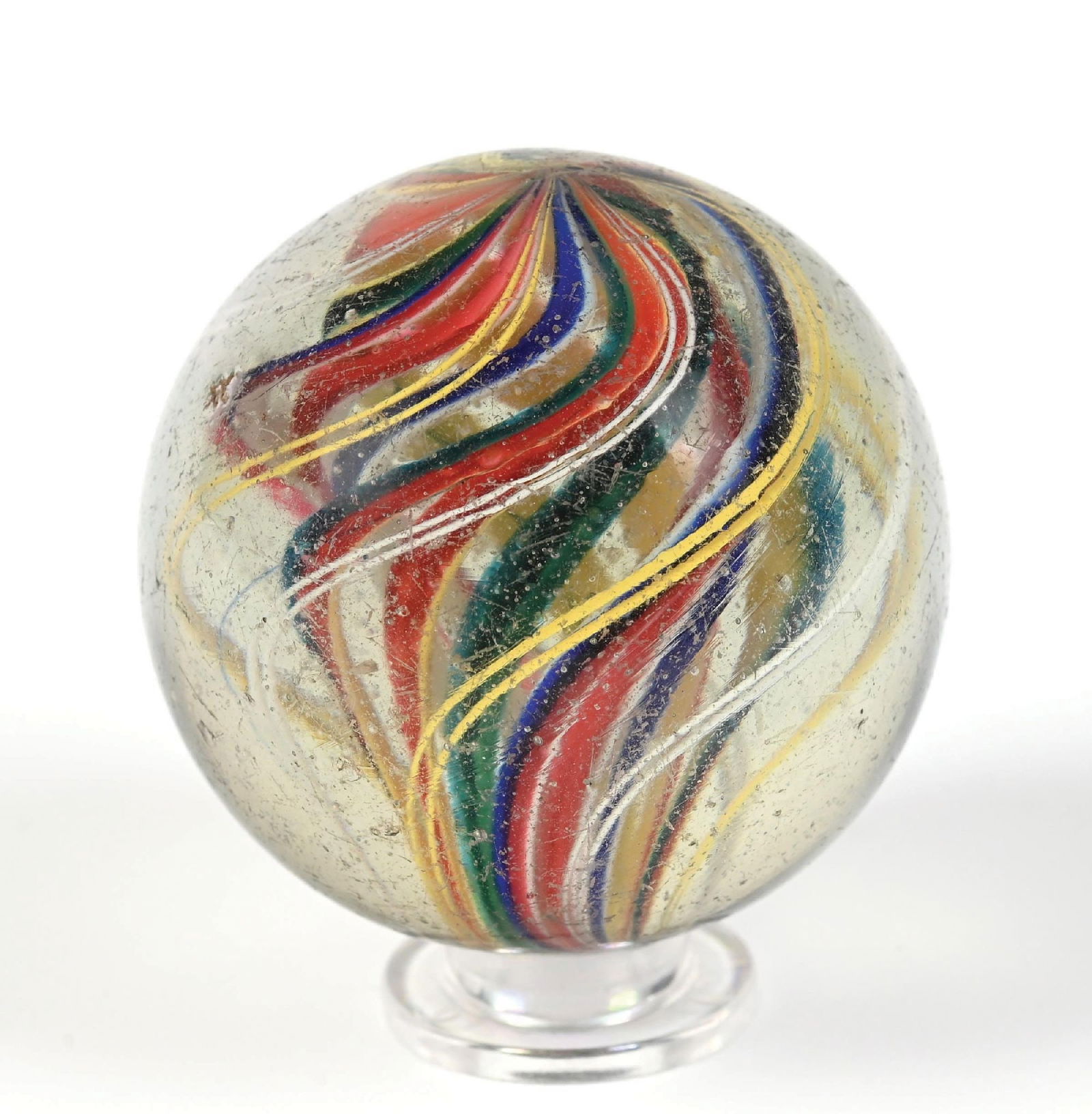 LARGE DIVIDED CORE SWIRL MARBLE - 2