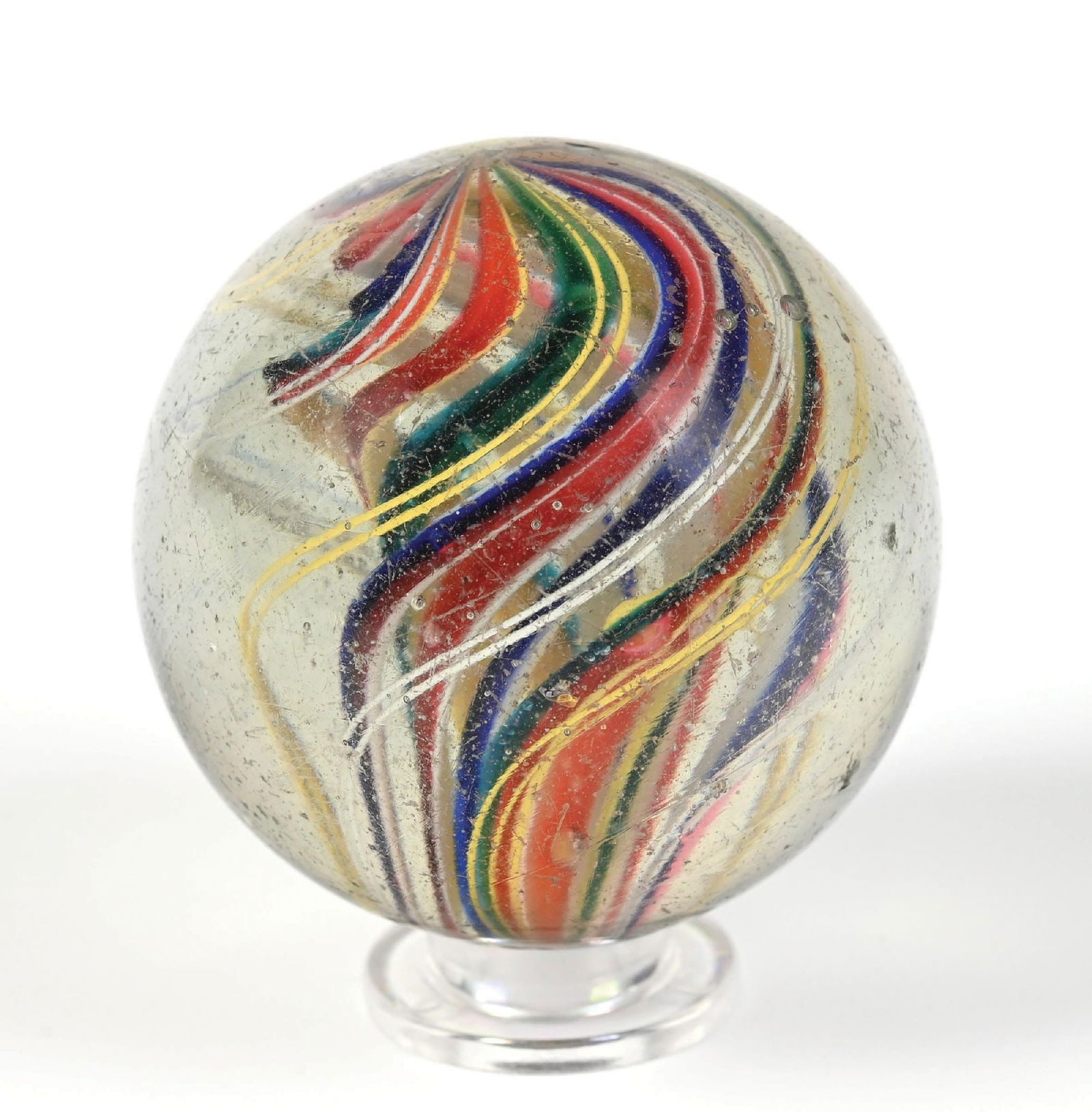 LARGE DIVIDED CORE SWIRL MARBLE - 3