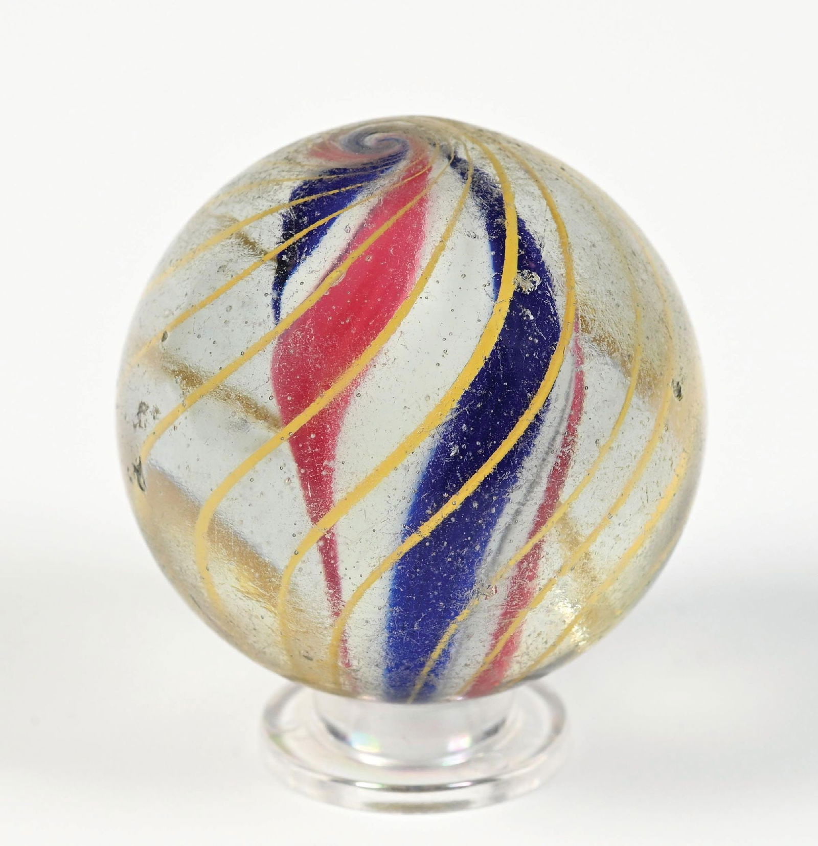 LARGE SOLID CORE SWIRL MARBLE - 3